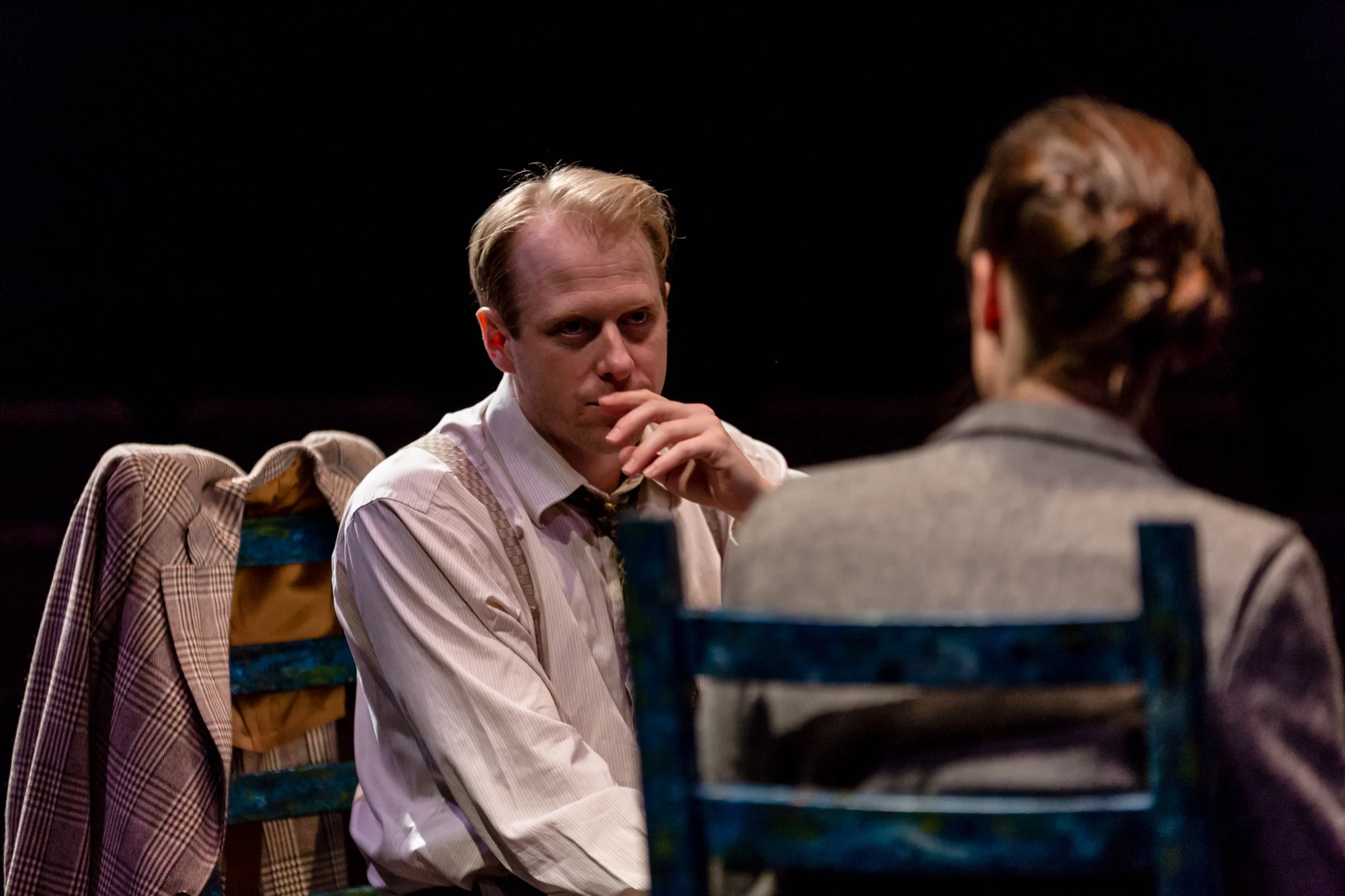 "Copenhagen" by Michael Frayn Actors: Eric Regimbald Tara Pratt