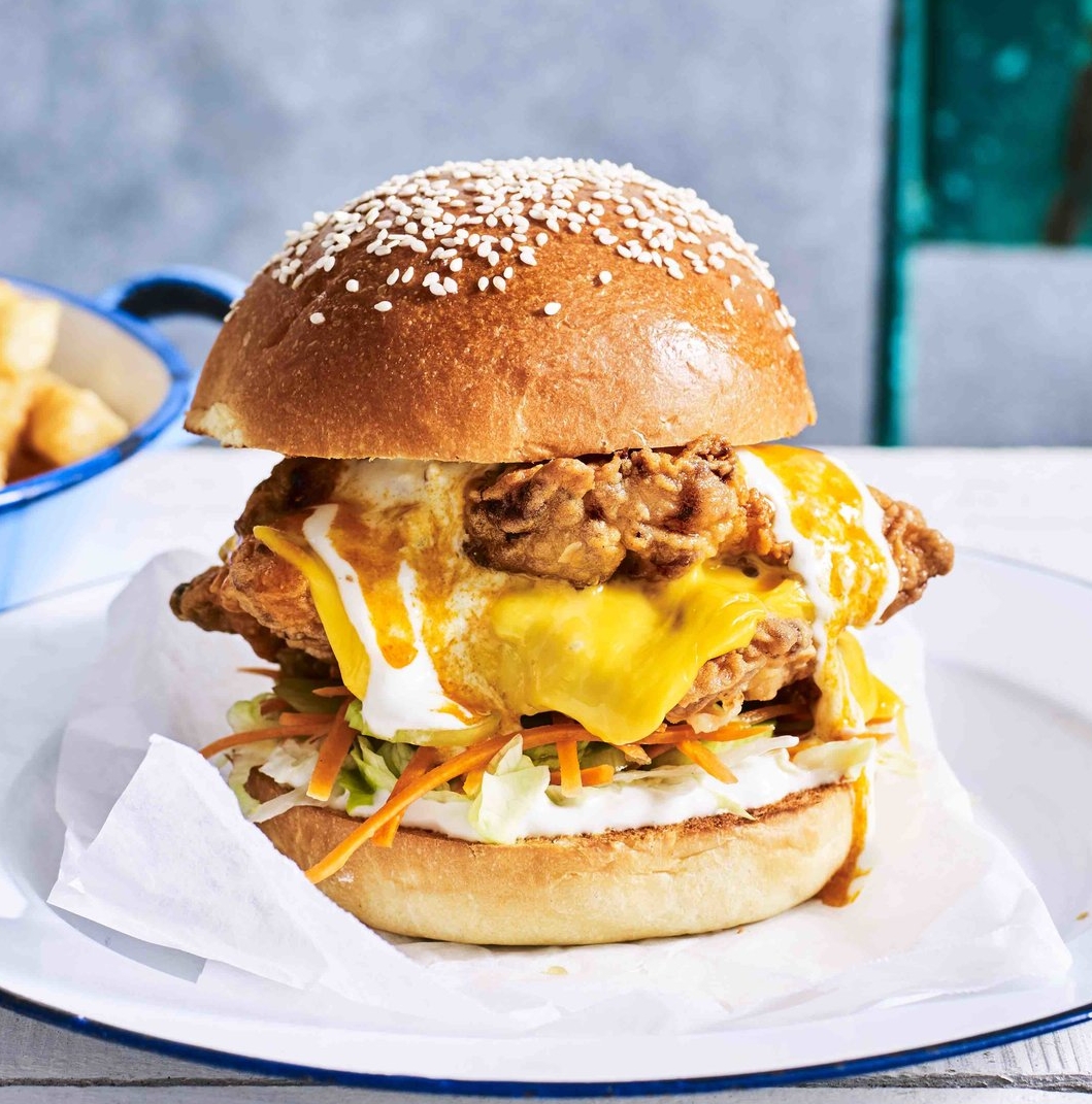 BUFFALO CHICKEN BURGER