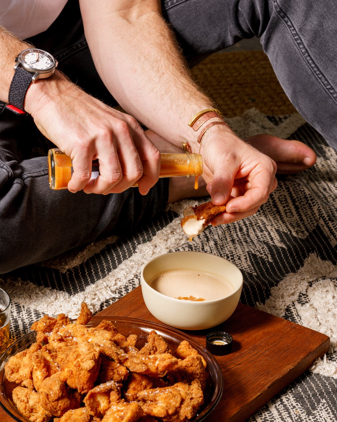 Hayden Quinn Chicken Nugget with Special Sauce