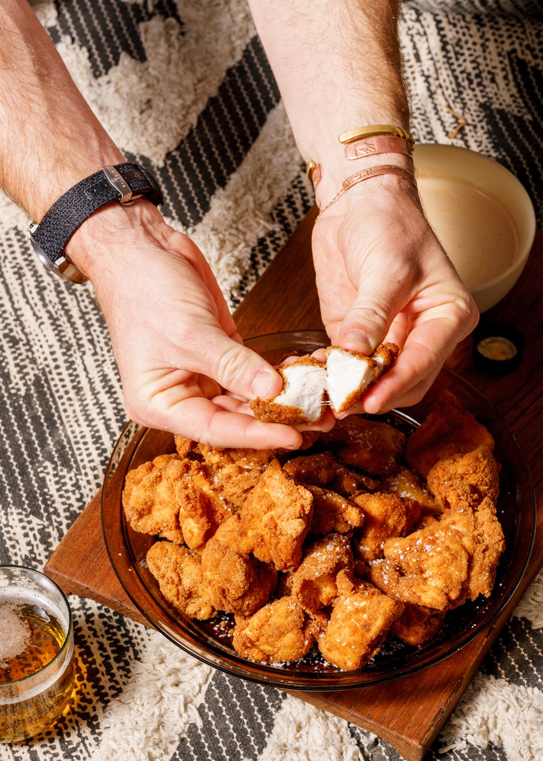 Hayden Quinn Chicken Nugget with Special Sauce