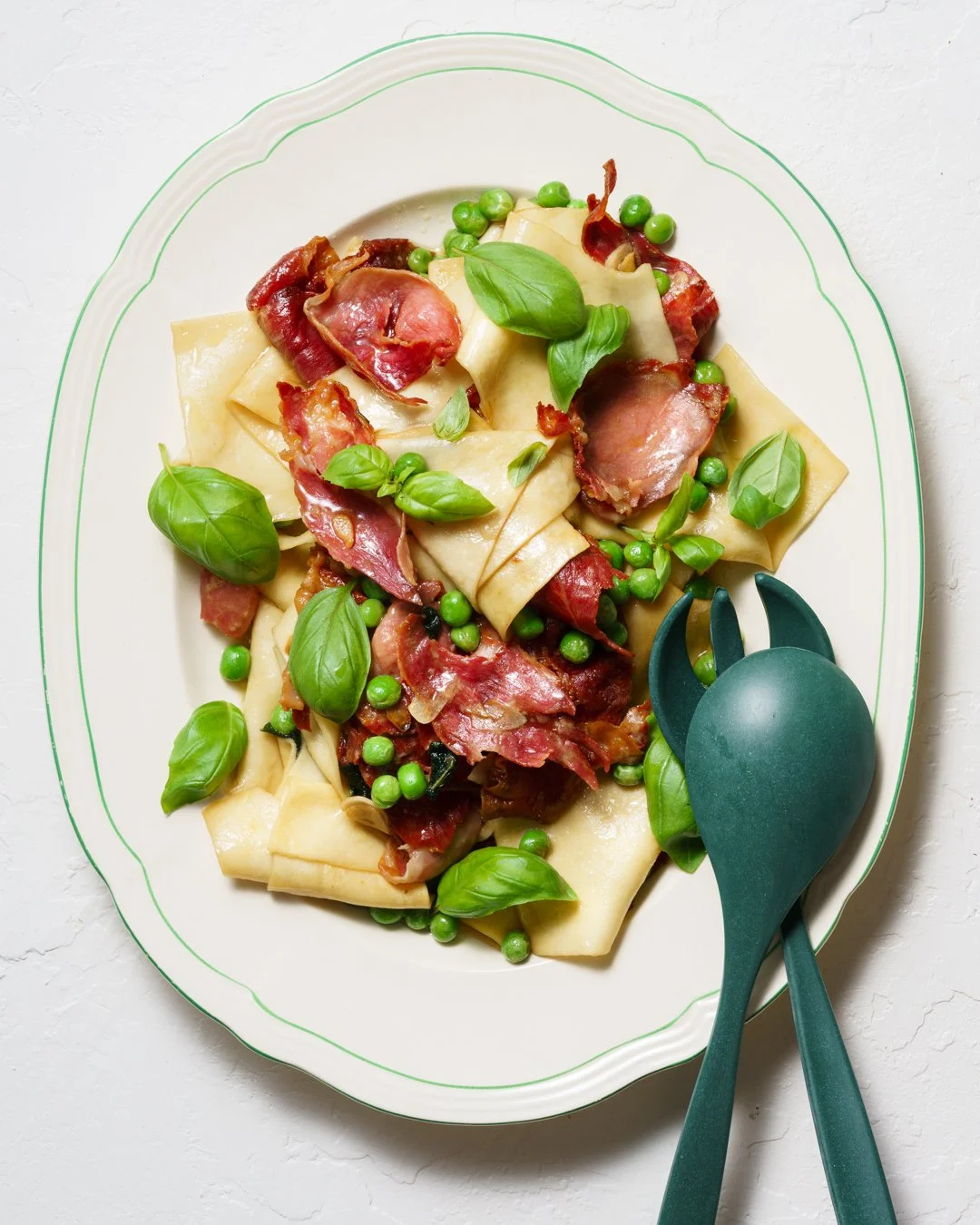 PEA & PROSCIUTTO LASAGNE PASTA