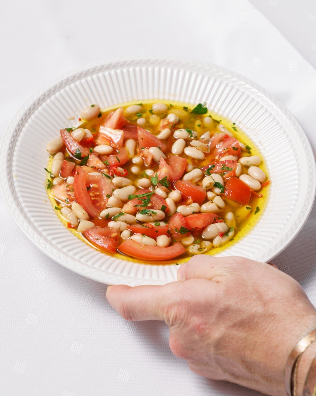 Hayden Quinn Tomato &amp; Bean Salad