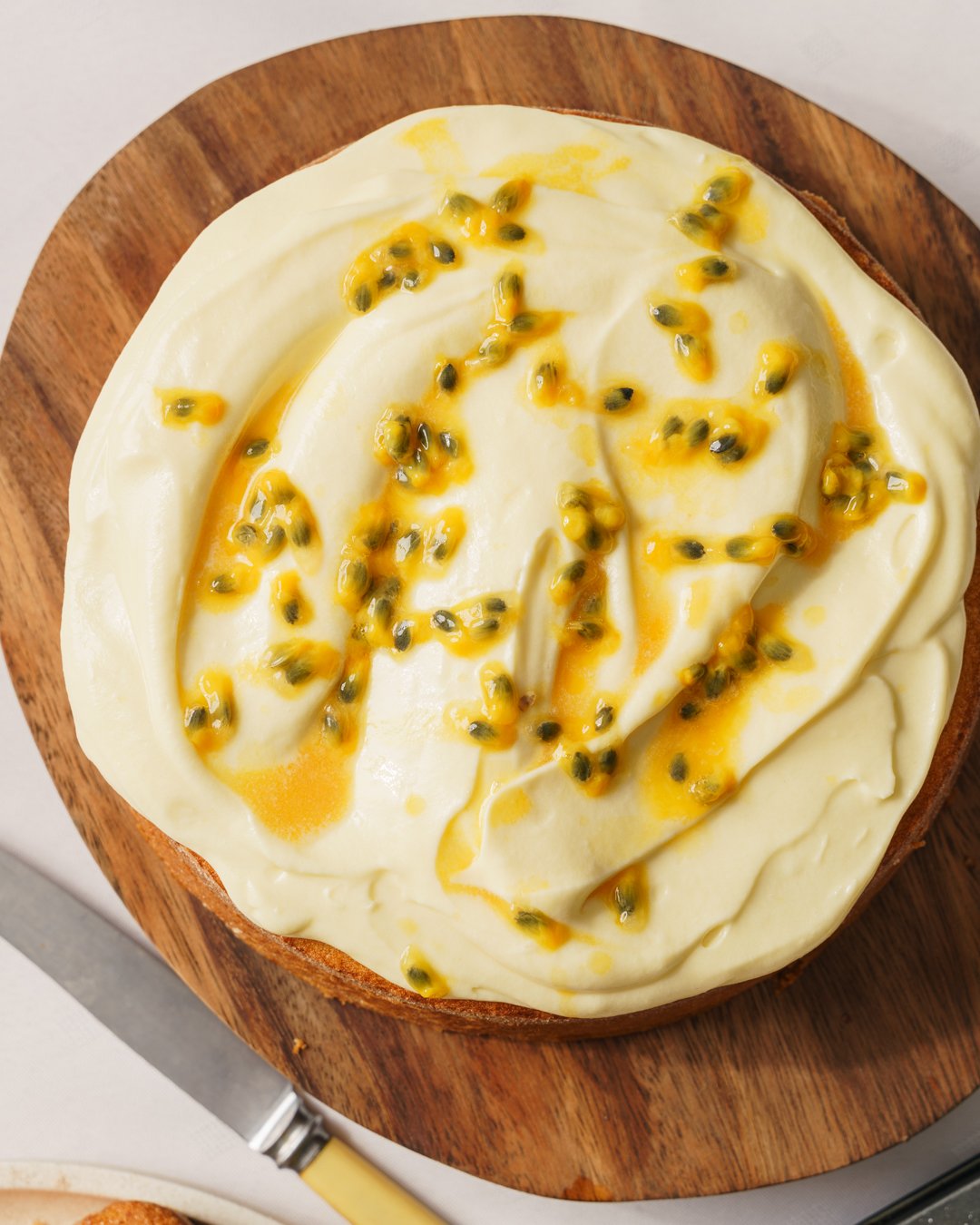 Hayden Quinn Passionfruit Sponge Recipe