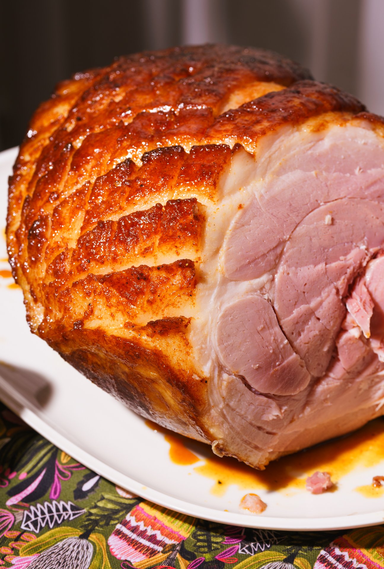 Hayden Quinn Hot Honey and Chipotle Glazed Ham Recipe