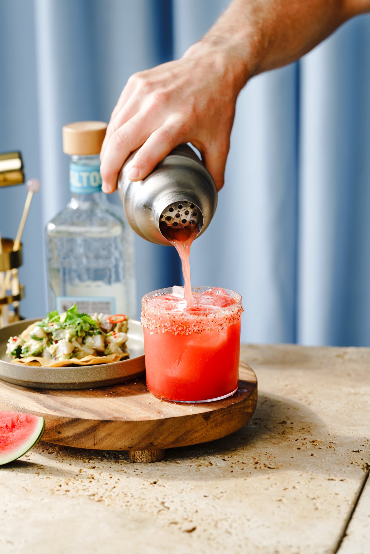 Hayden Quinn Spicy Watermelon Margarita Recipe