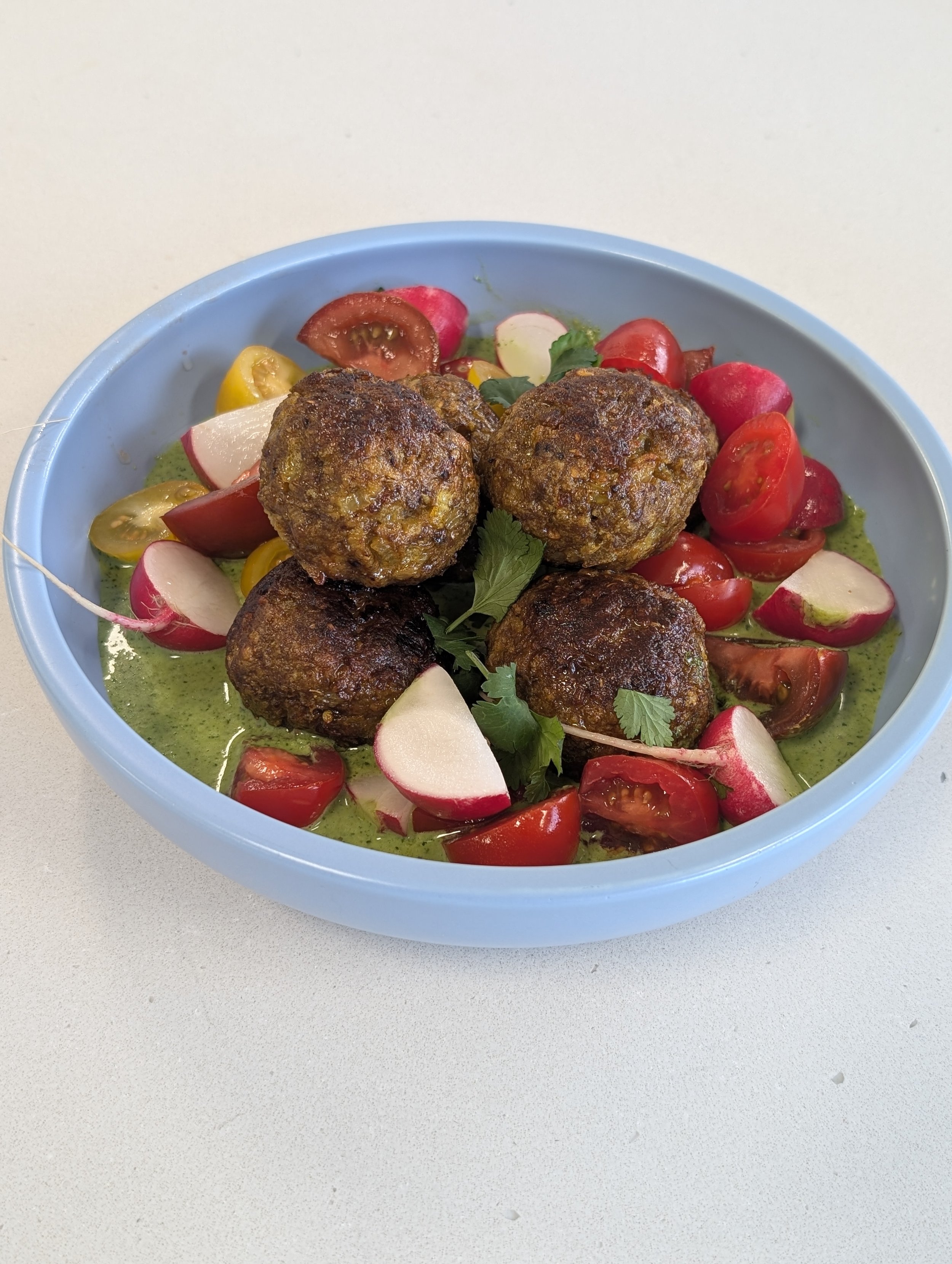 ZA'ATAR LAMB MEATBALLS