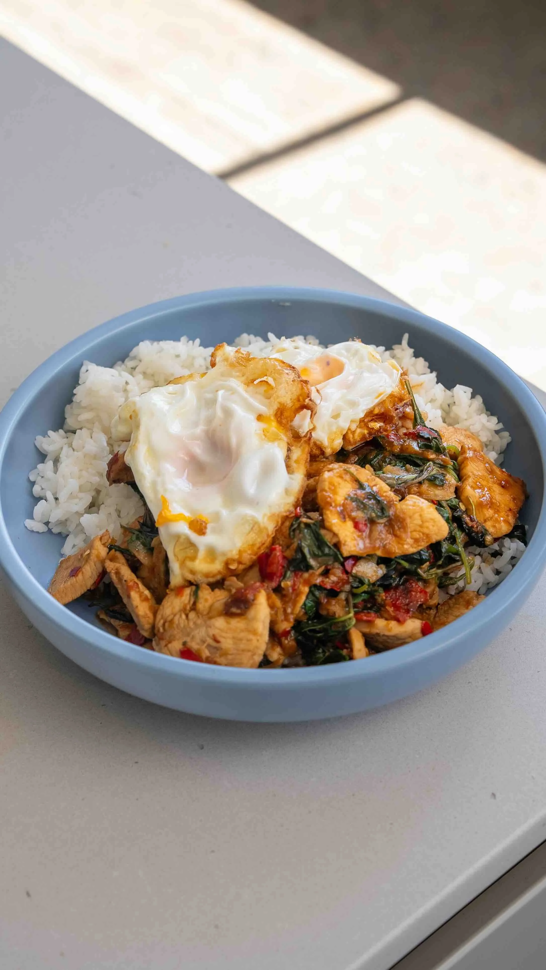 THAI HOLY BASIL CHICKEN (ผัดกระเพราไก่ / Pad Kra Pao Gai)