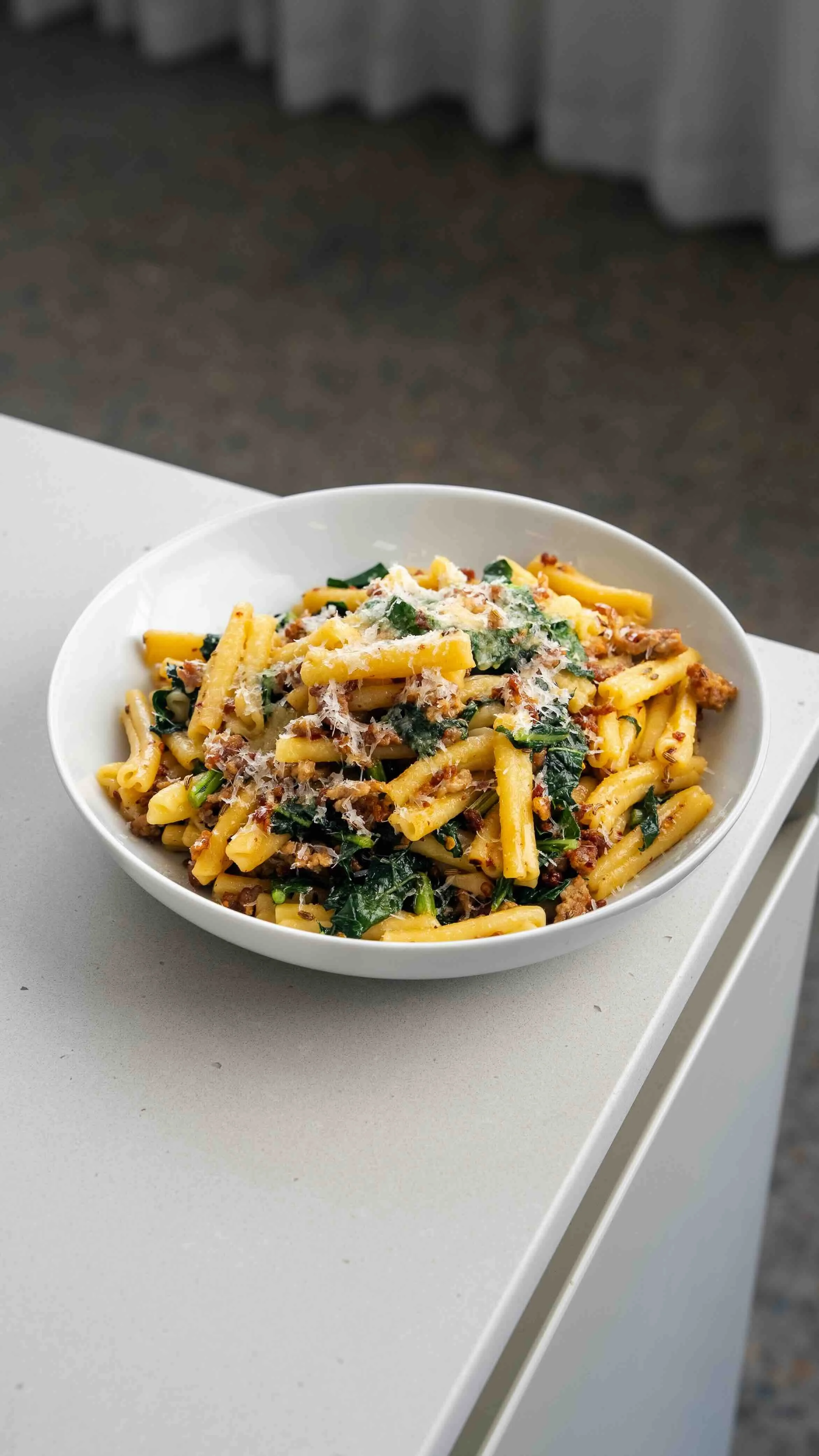 SAUSAGE KALE PASTA