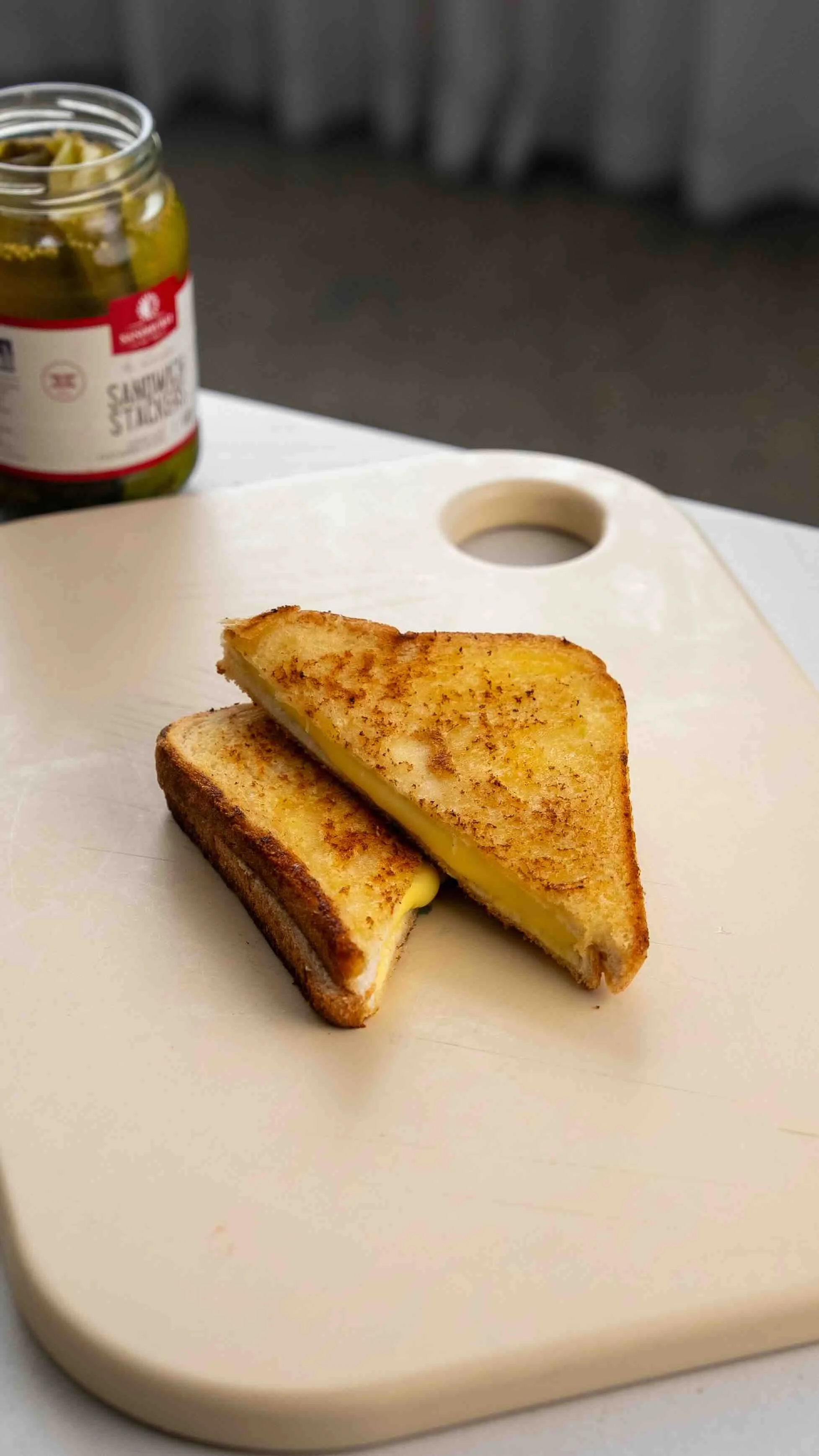 JAX'S PREGNANCY GRILLED CHEESE