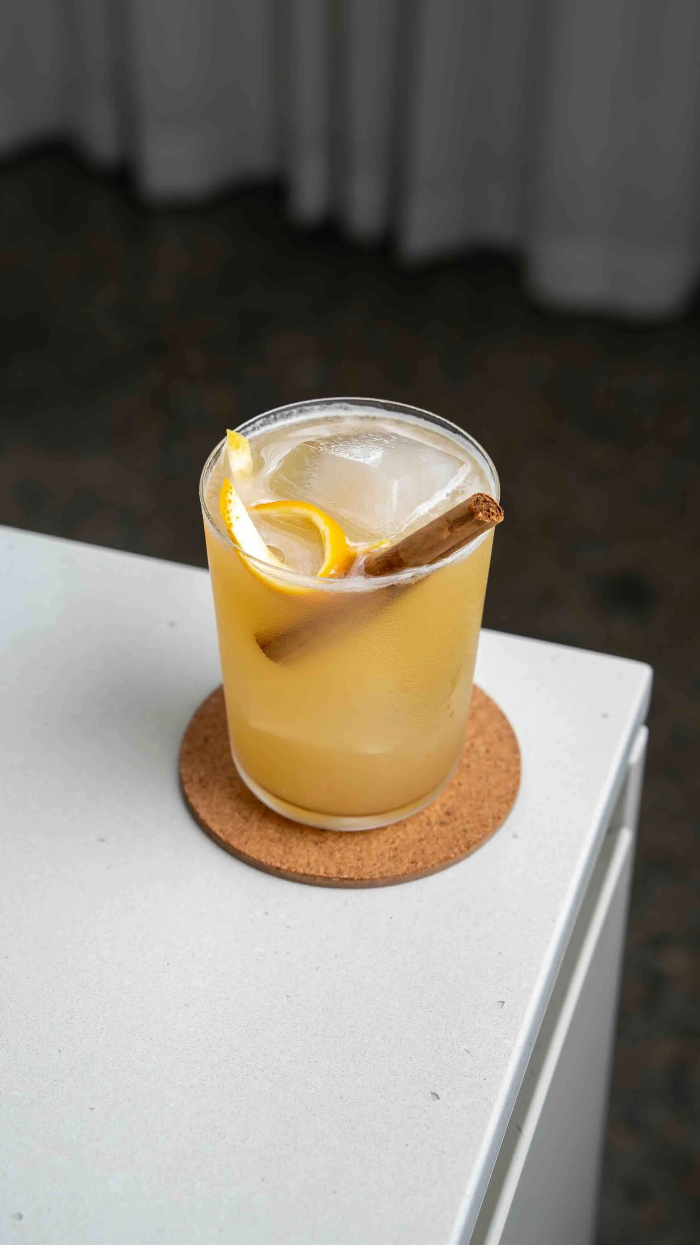 APPLE GINGER WHISKY SOUR