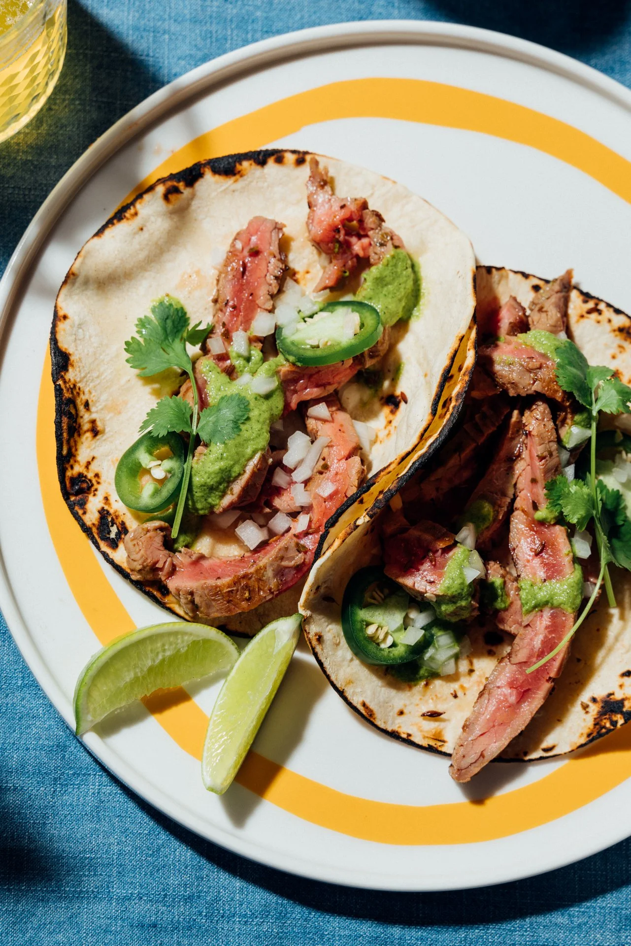 CARNE ASADA W/ SALSA VERDE TACO — Hayden Quinn