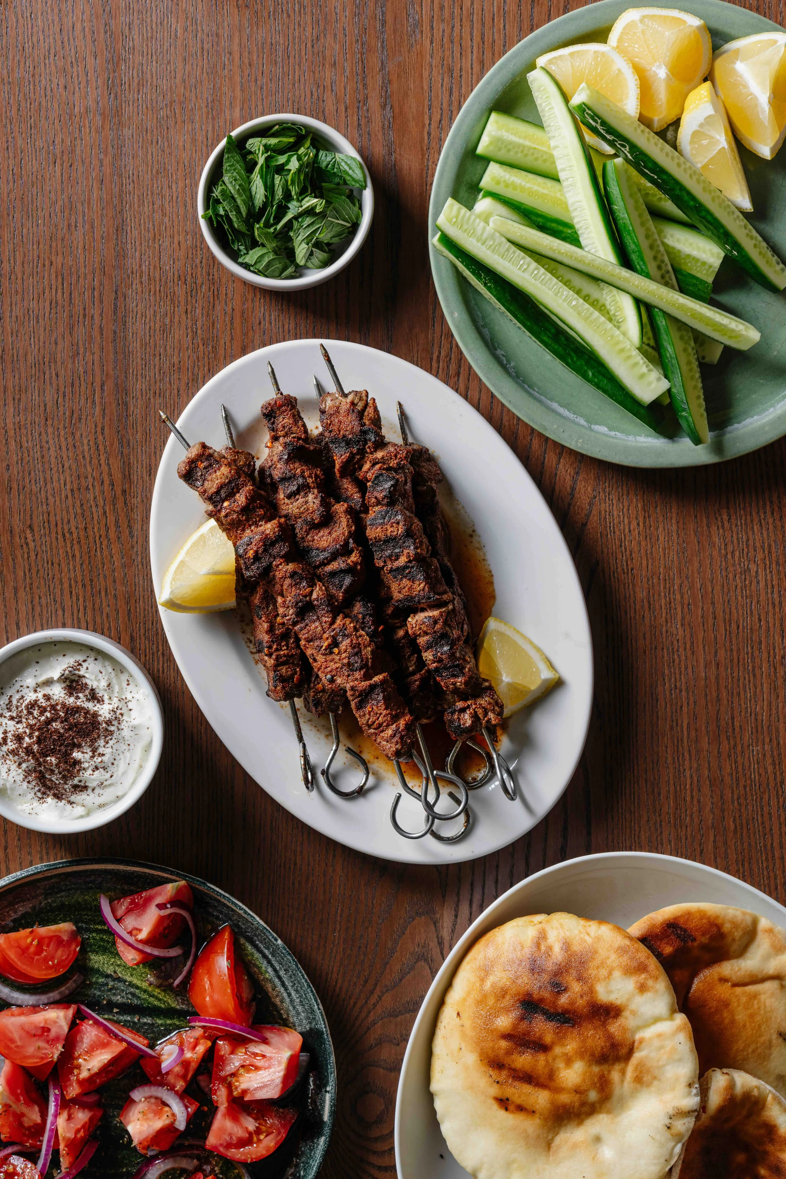 Hayden Quinn Spiced Rump Steak Skewers Recipe