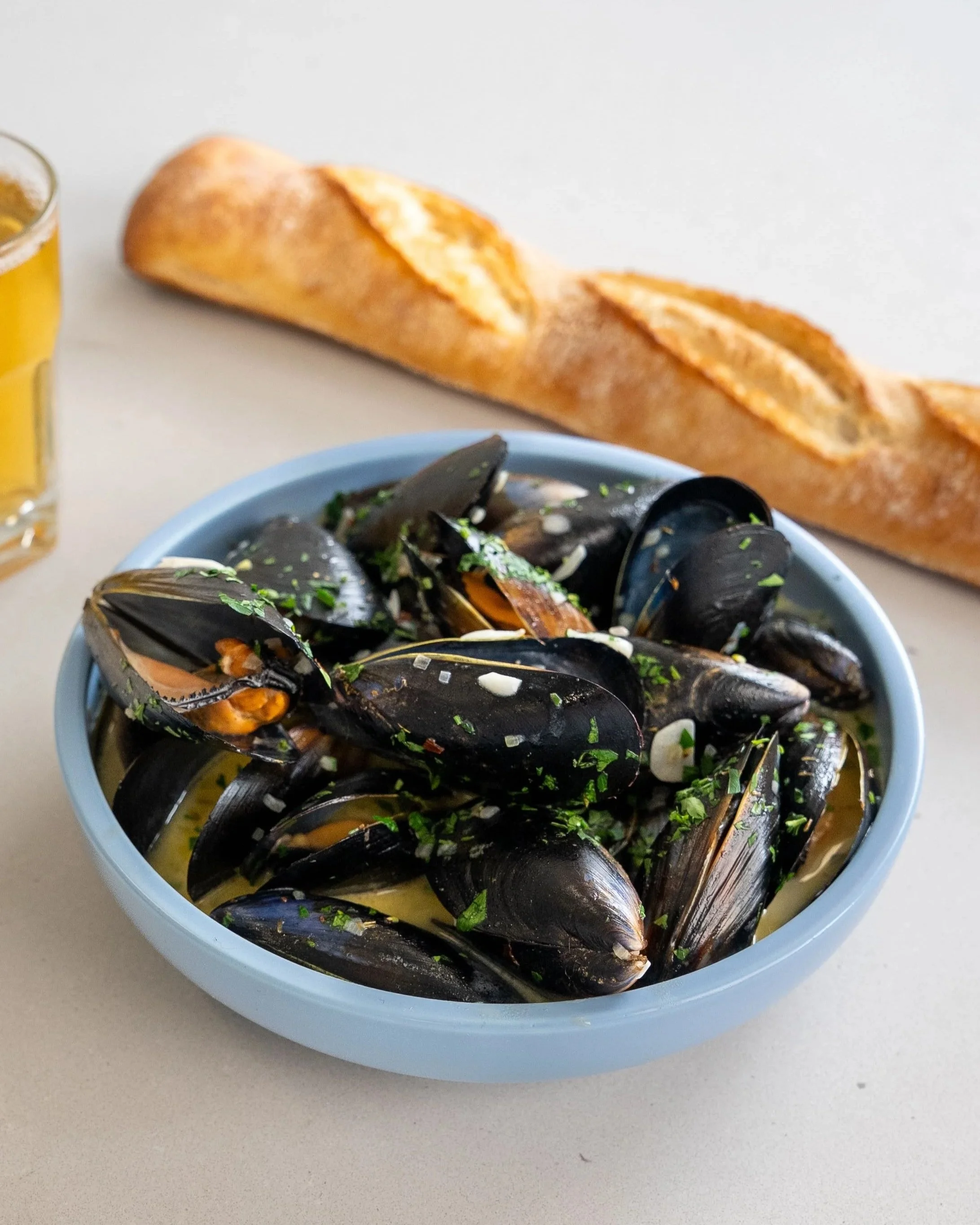 Hayden Quinn Moules Marinière Recipe