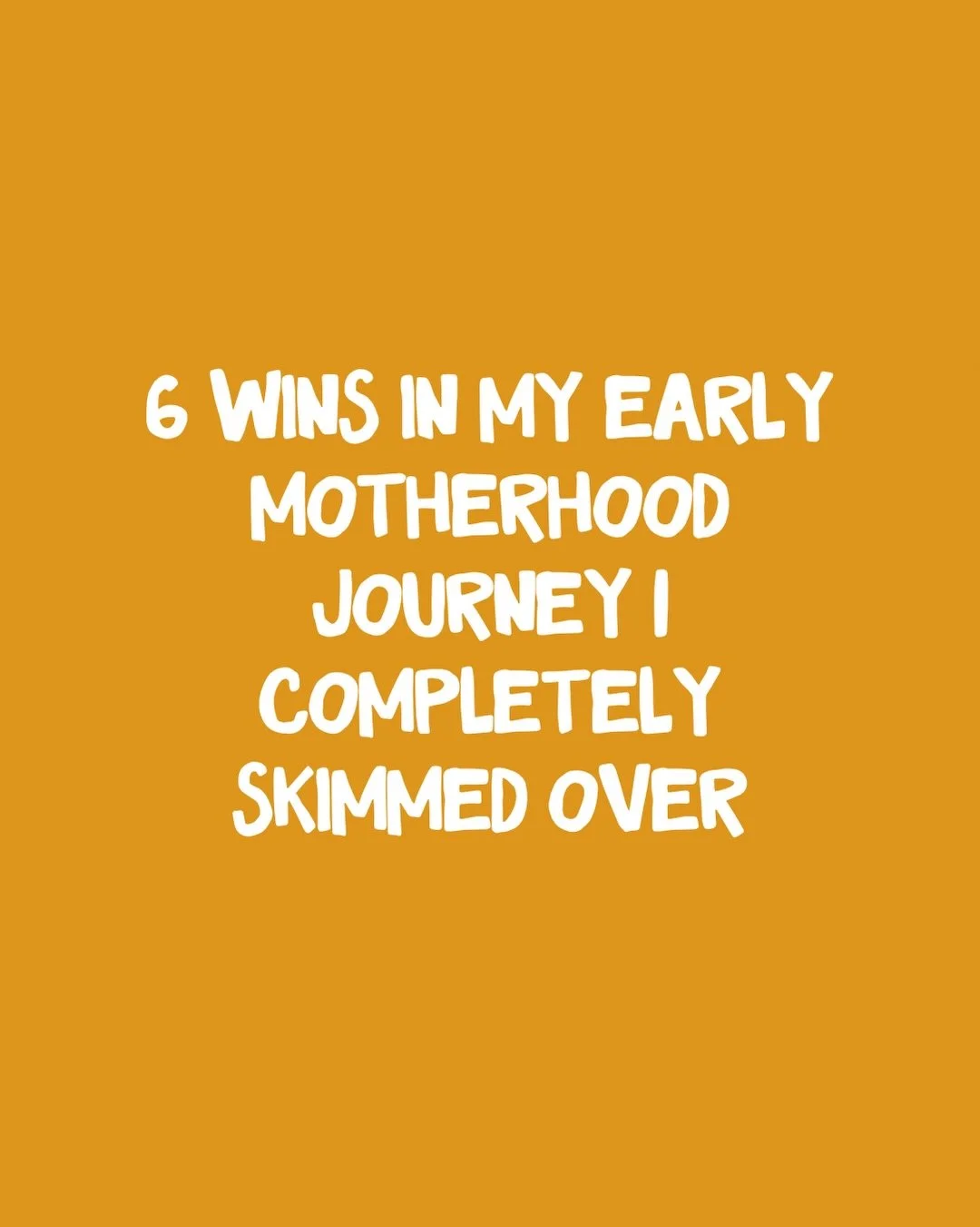 🌼✨💛 Just a Mum of a one year old doing a bit of reflection