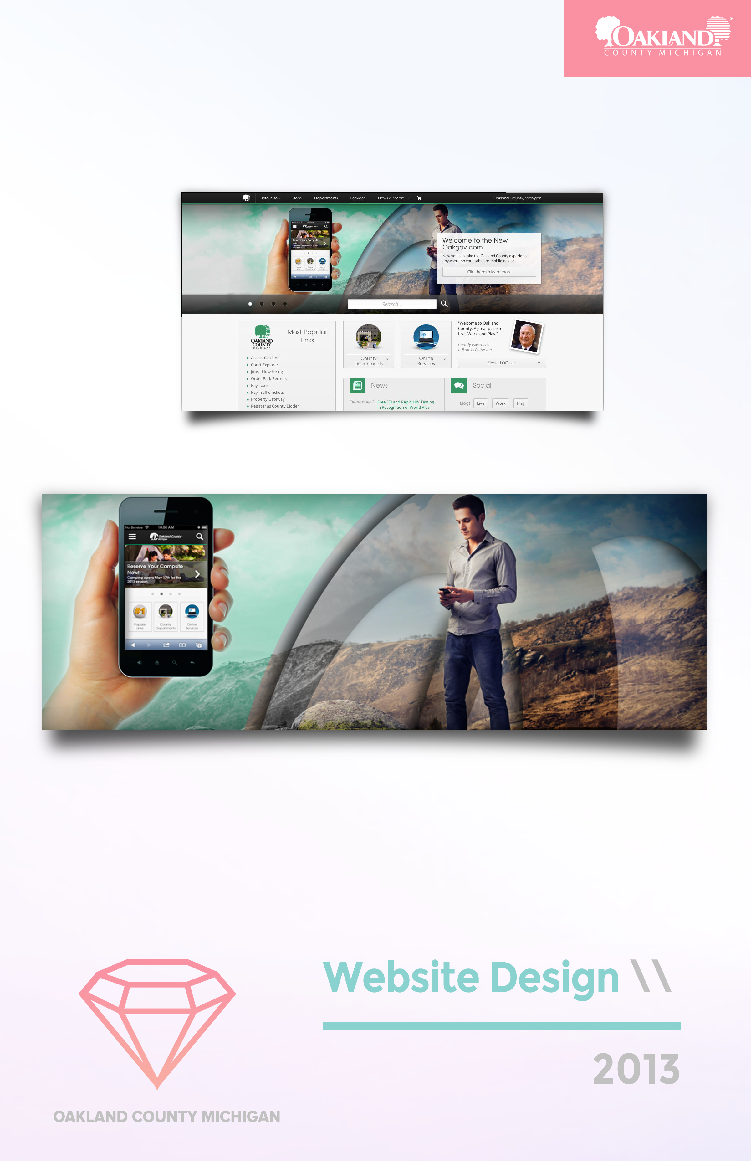   [ Oakgov.com ]   - rotator graphics,&nbsp;headers 