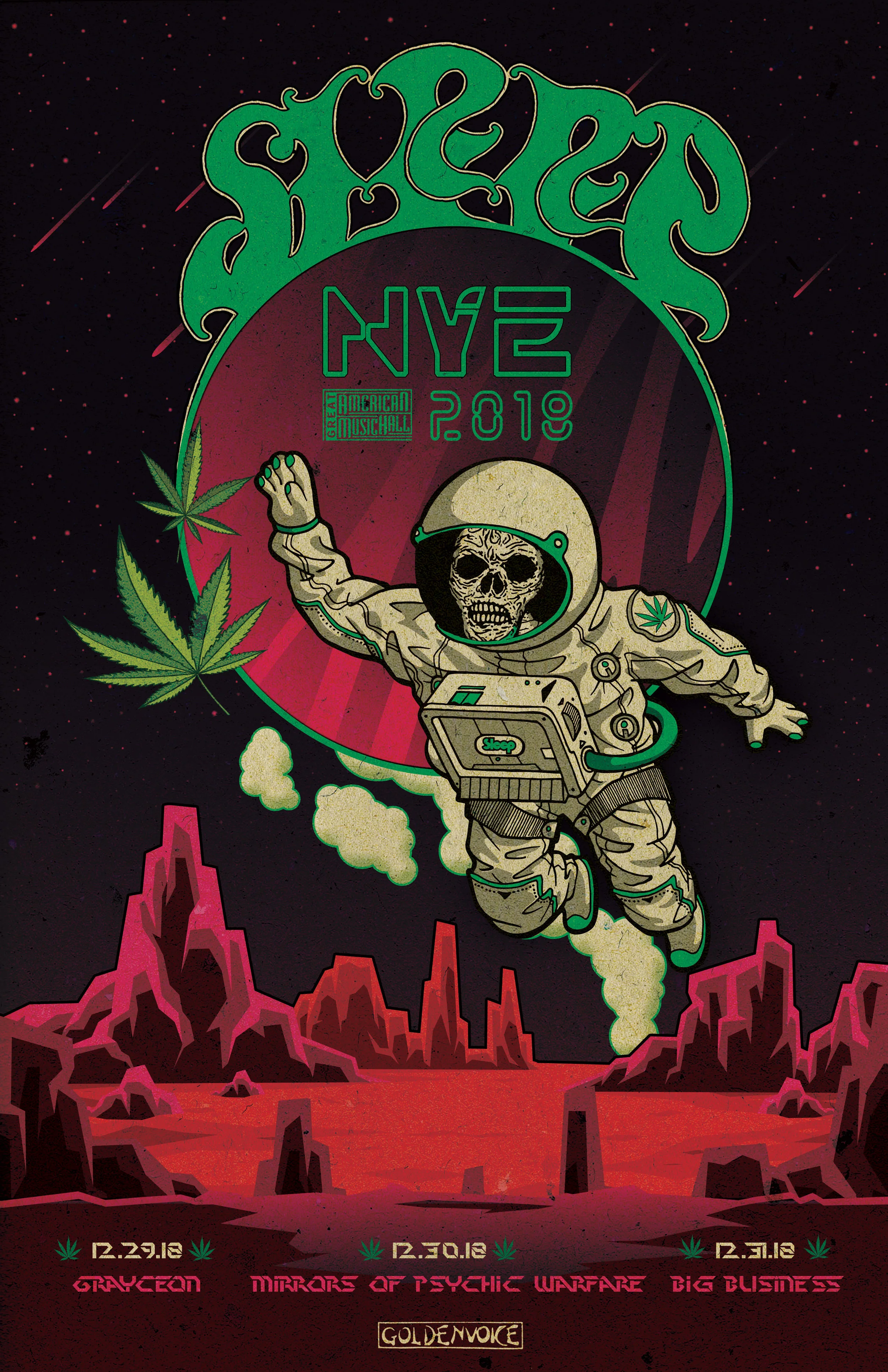Sleep NYE 2018