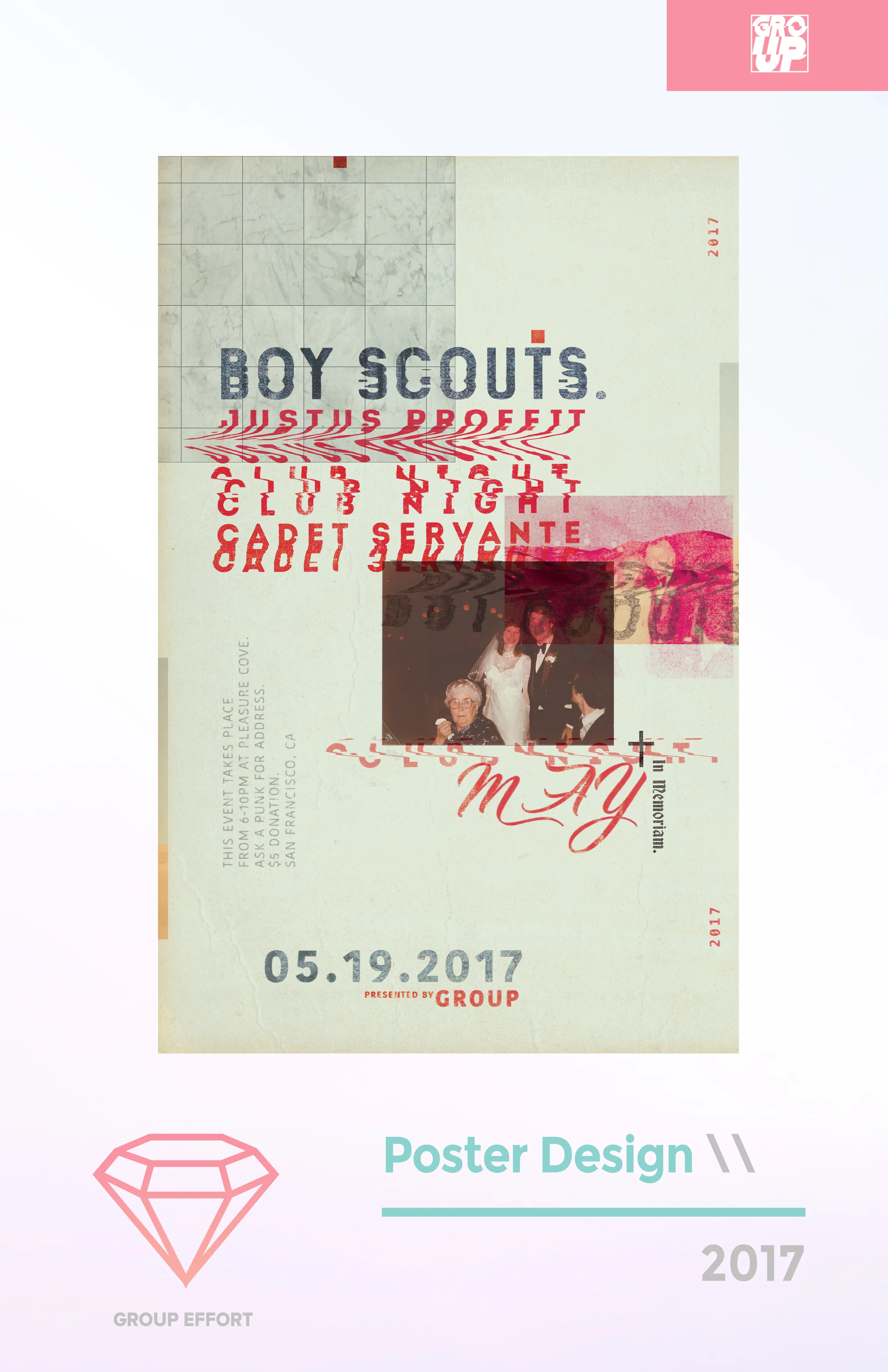   [GROUP EFFORT]    - Poster Design for Web 