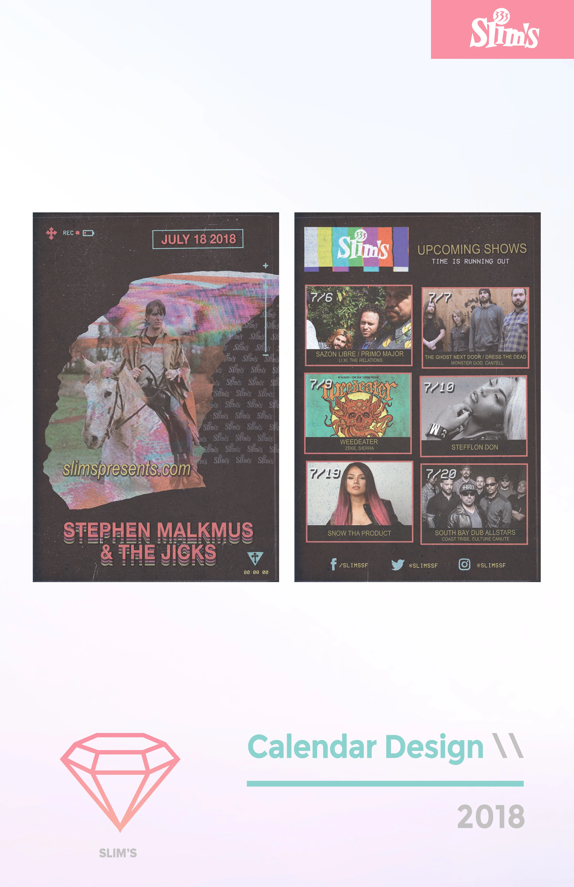    [Slim’s Presents]    - Calendar Template for Print 