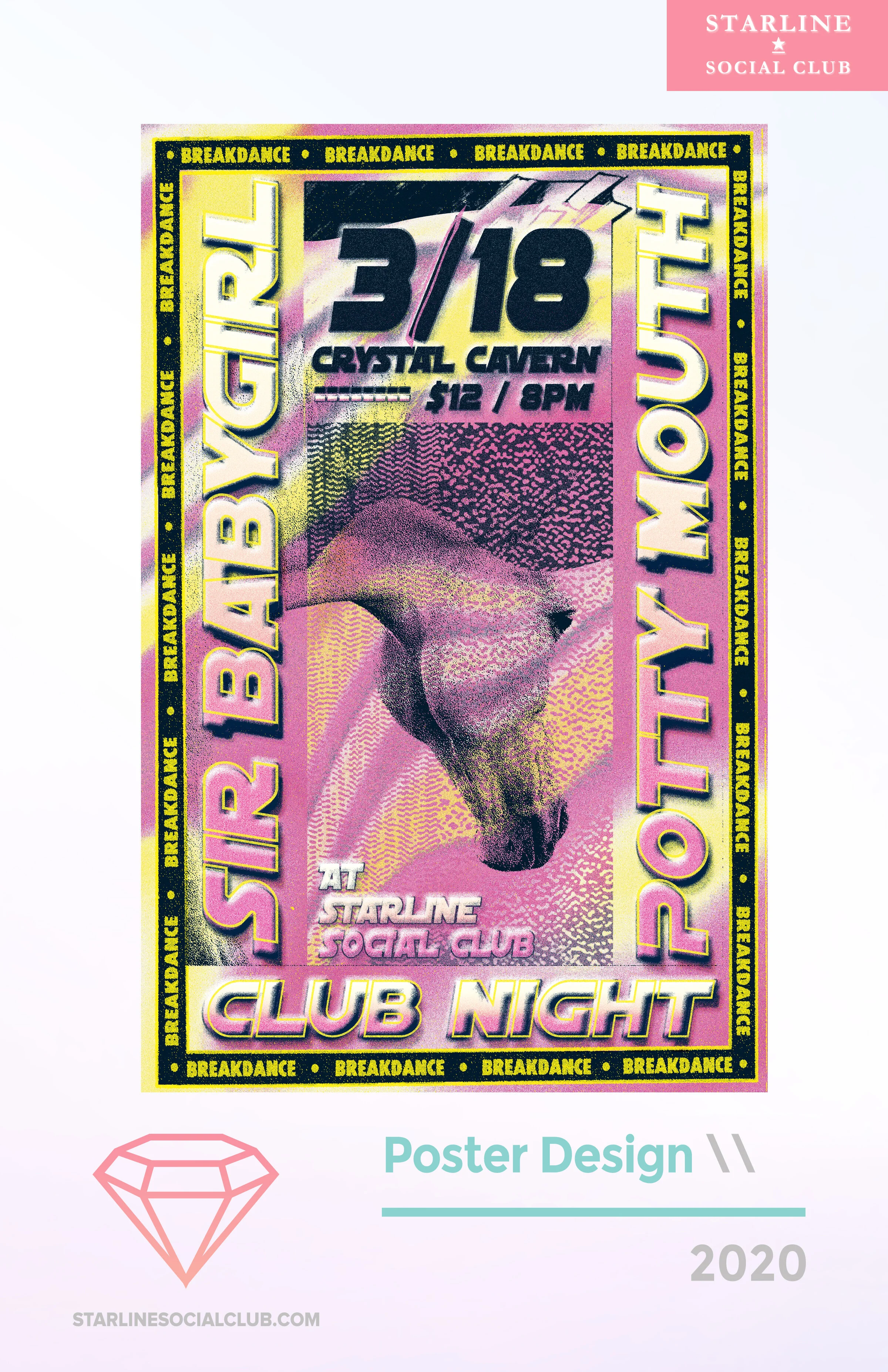    [Starline Social Club]    - Poster Design for Print/Web 