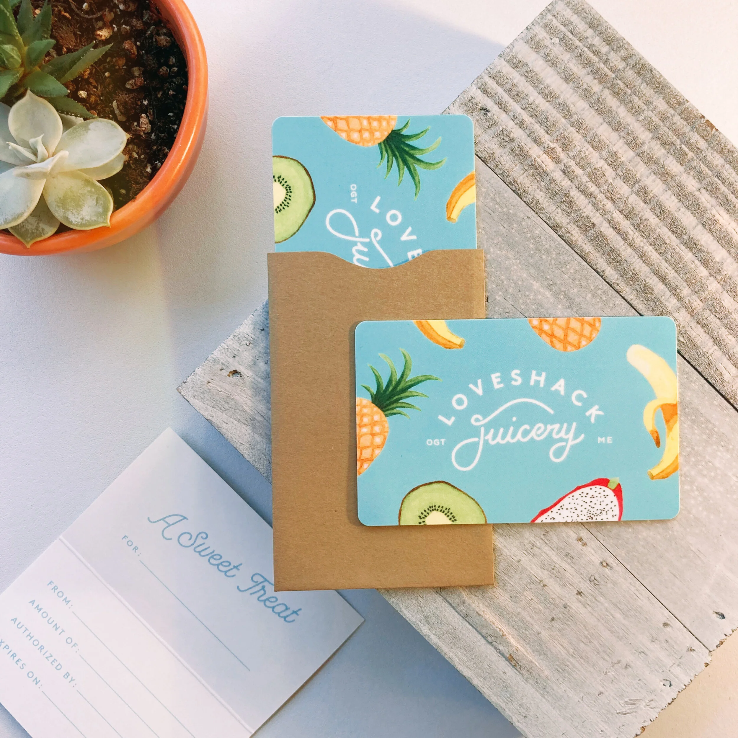 RELOADABLE GIFT CARDS