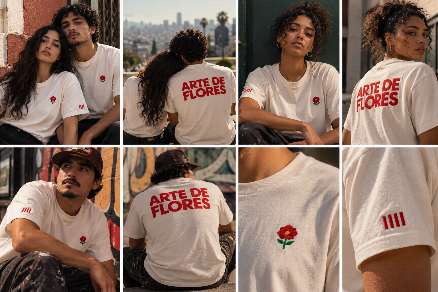 The Signature Tee — Arte de Flores