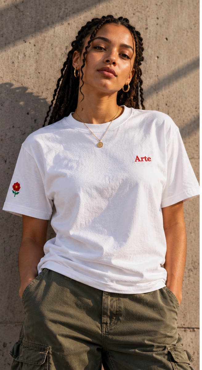 arte_white_shirt_female_model.png