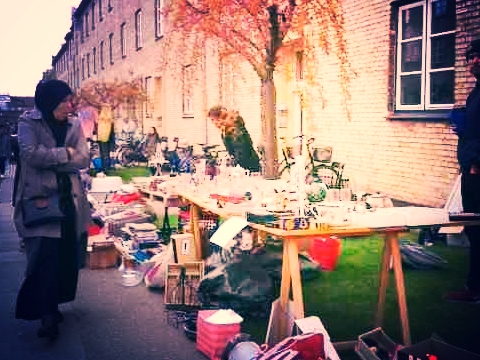 Neighbourhood Flea Market in Copenhagen