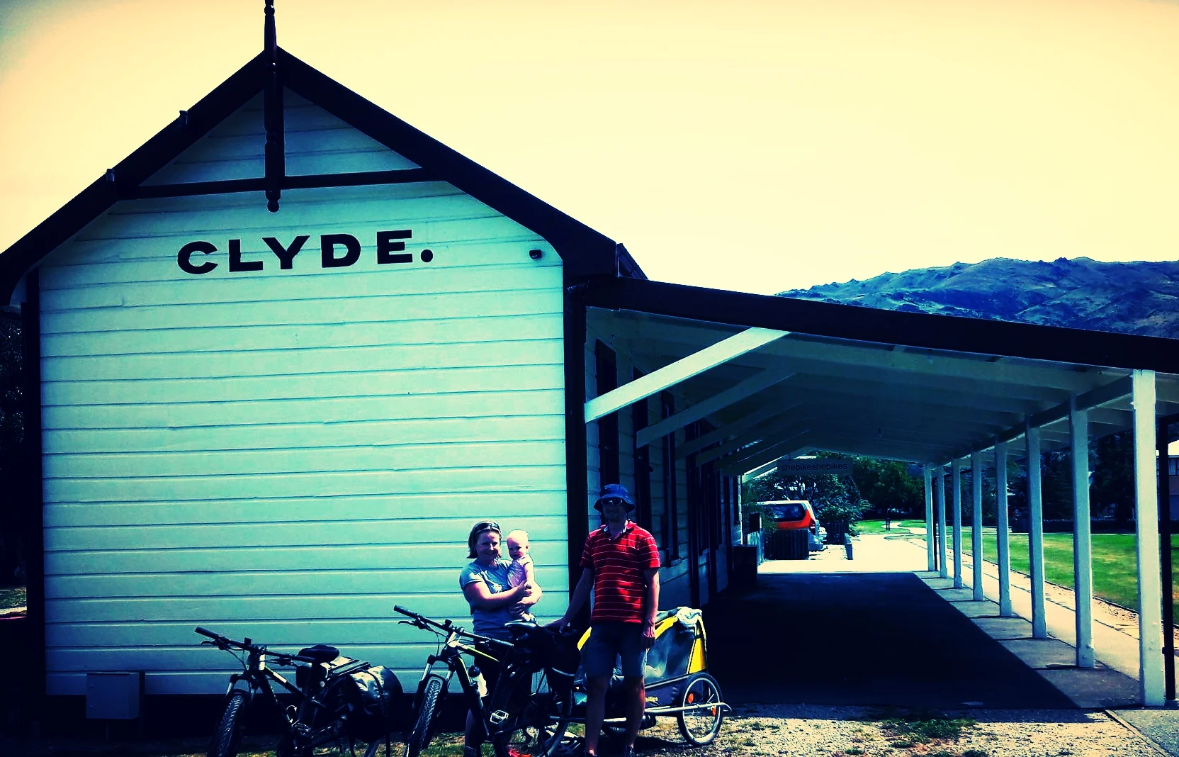 Destination reached. Clyde, New Zealand.