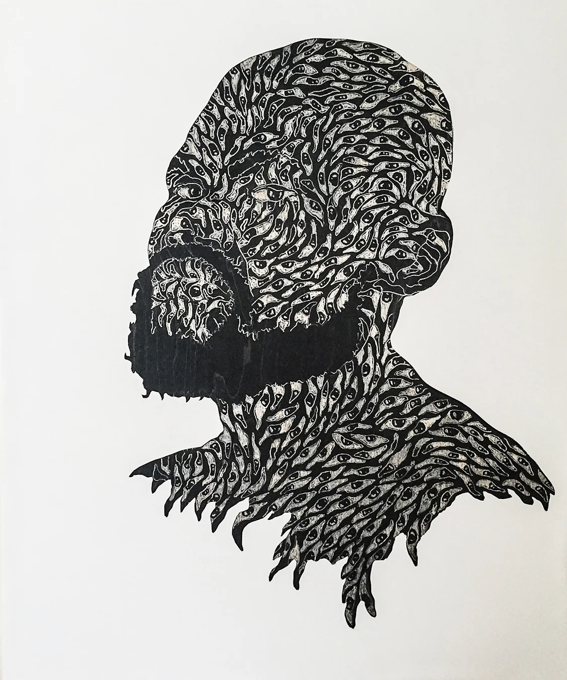 I see you, we all see you (2015) 38"x30"