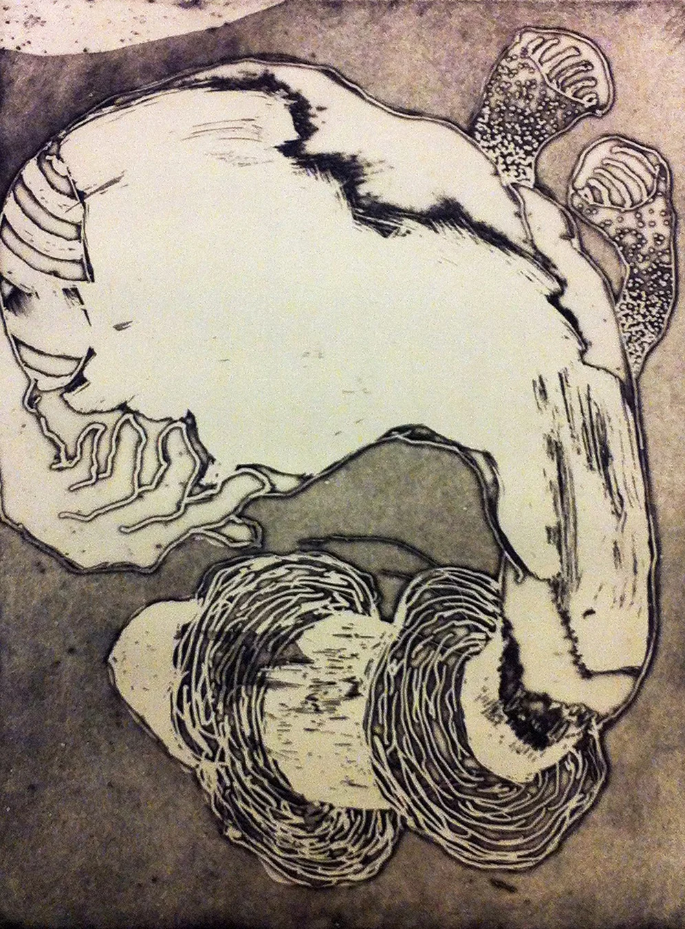 Cupped (2012) 9"x12"