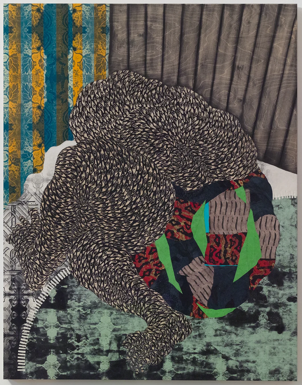 “Kulot men bel pa vre” (2018) 64”x50”