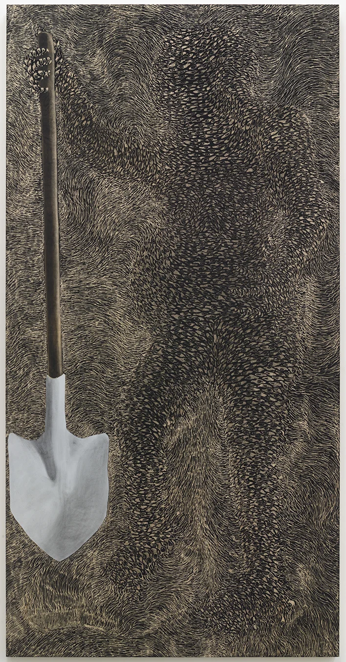 “Sa a selman m bezwen” (2018) 48”x90”