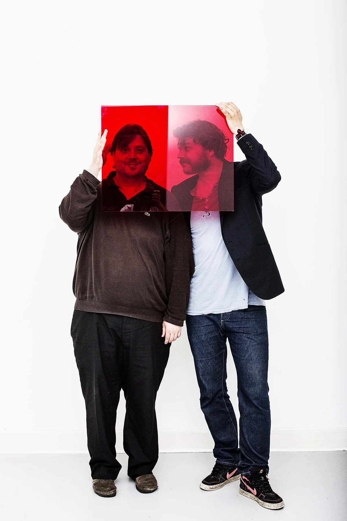 Nicolas Bro og Pilou Asbæk, skuespillere