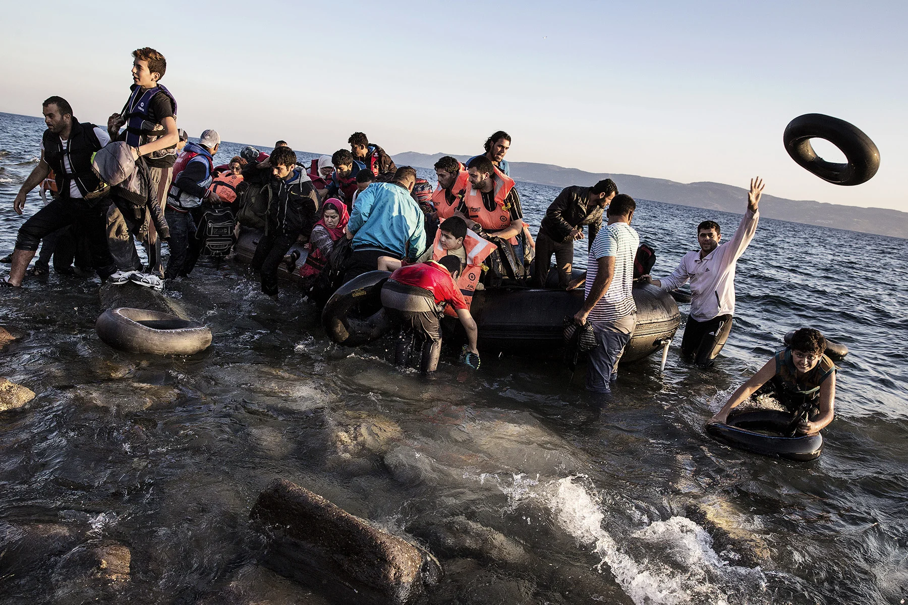 Lesbos, juni 2015.