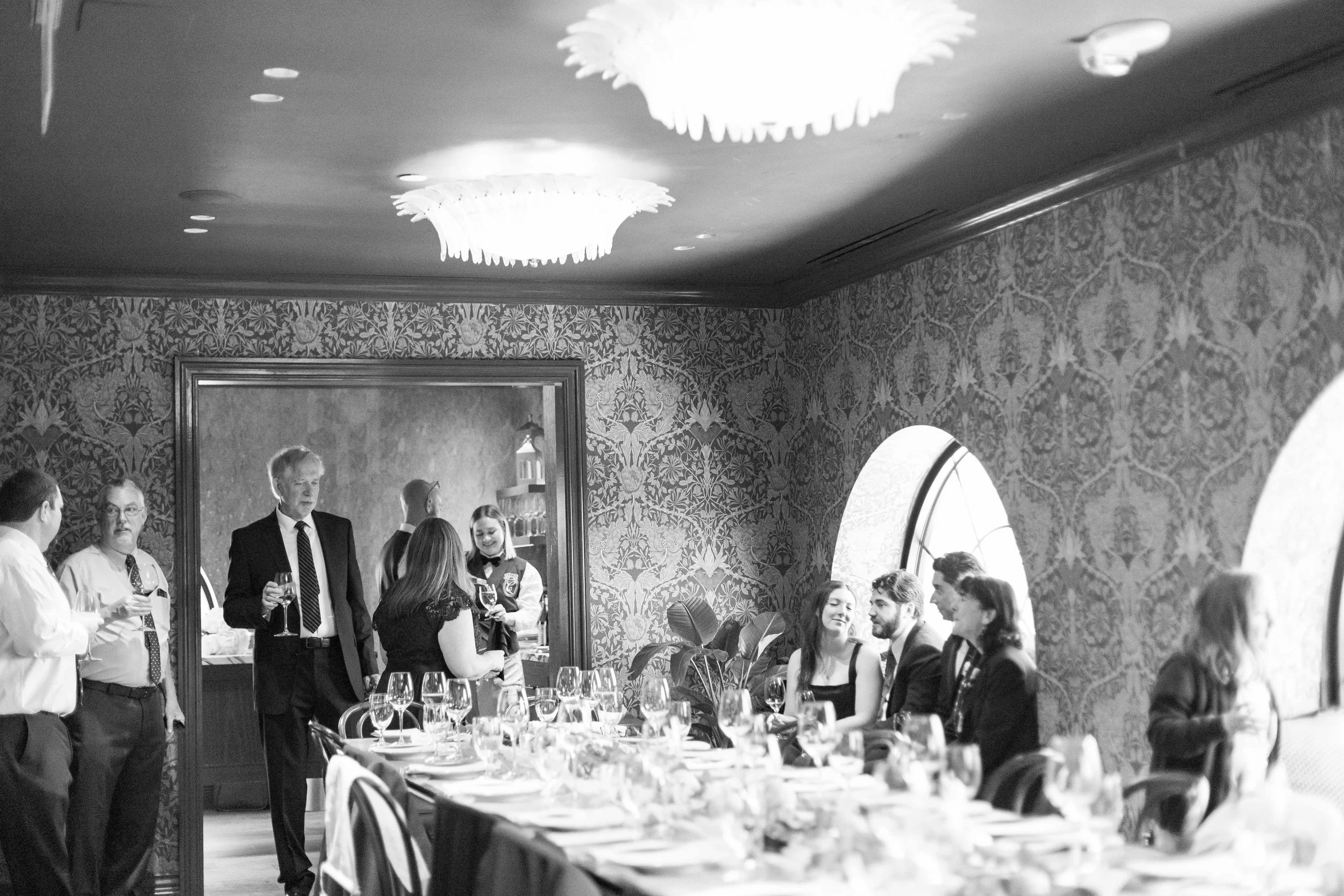 boston public library wedding contessa boston wedding reception guests