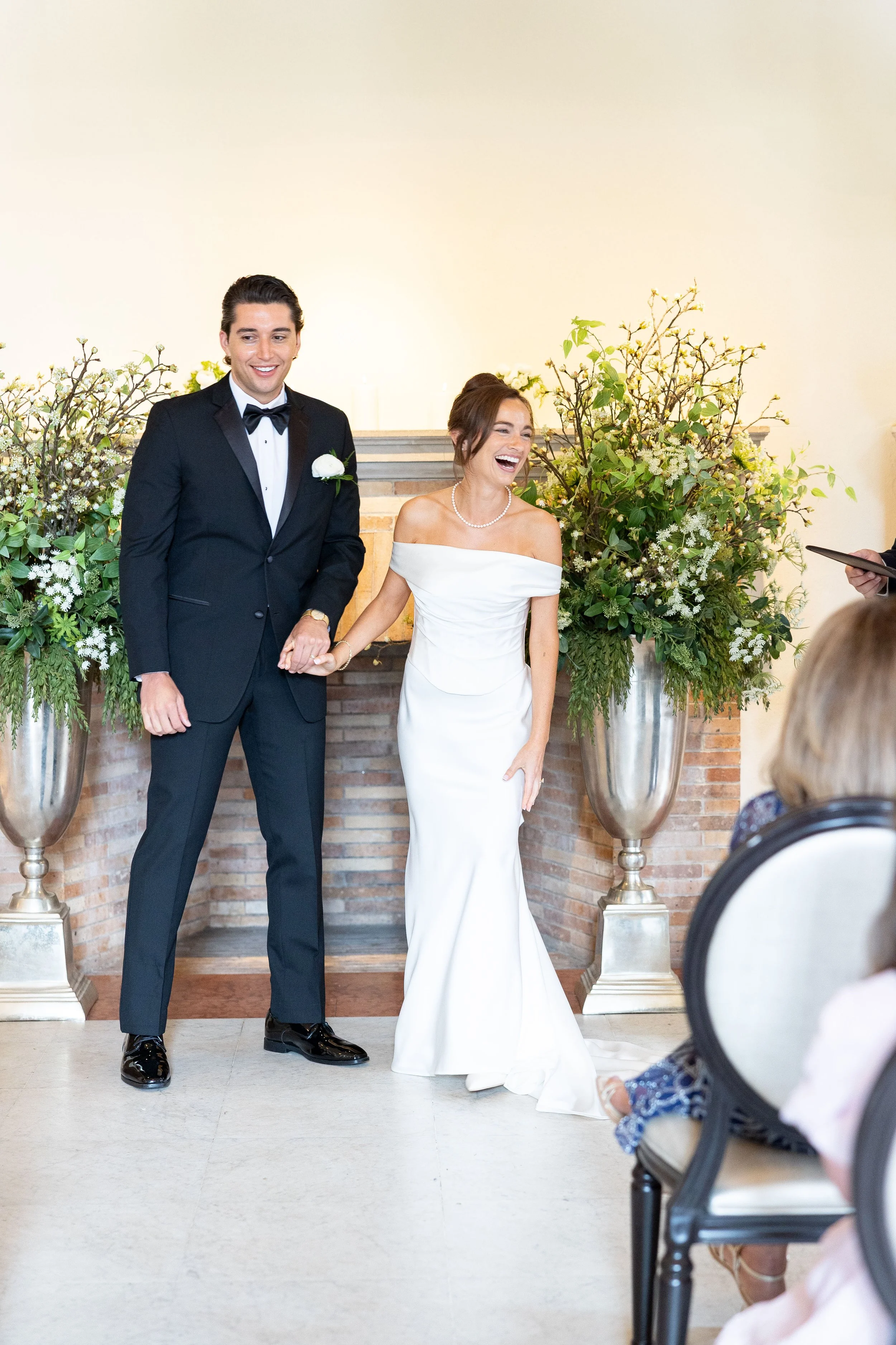 boston public library wedding ceremony end