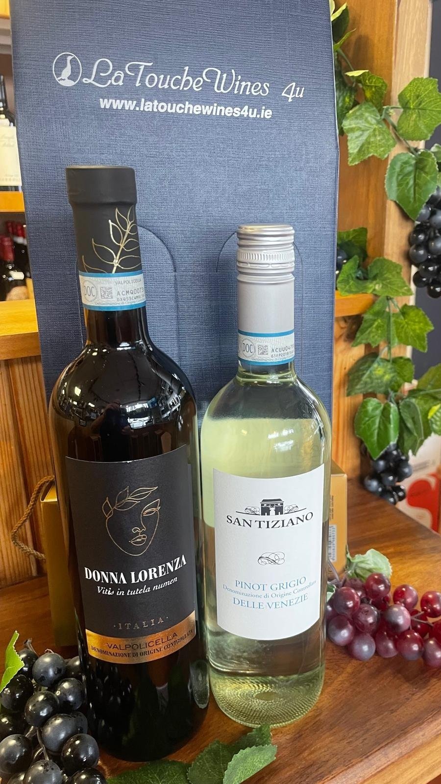 San Tiziano Pinot Grigio & Donna Lorenza Valpolicella