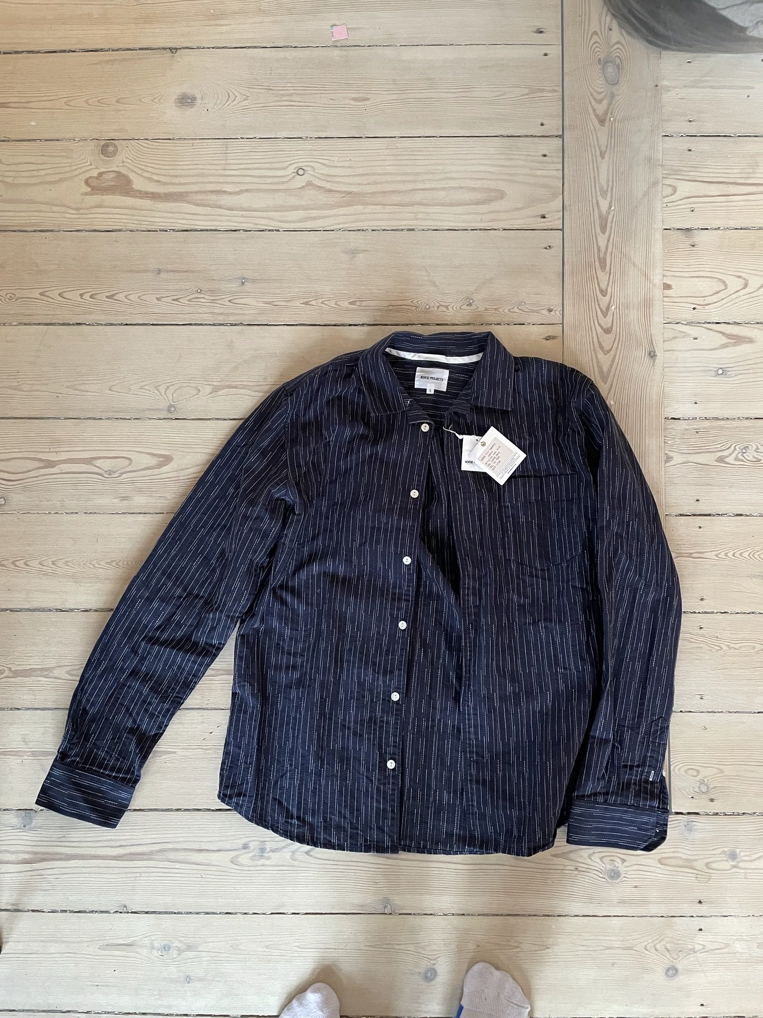 Norse Projects skjorte, 600 kr. 