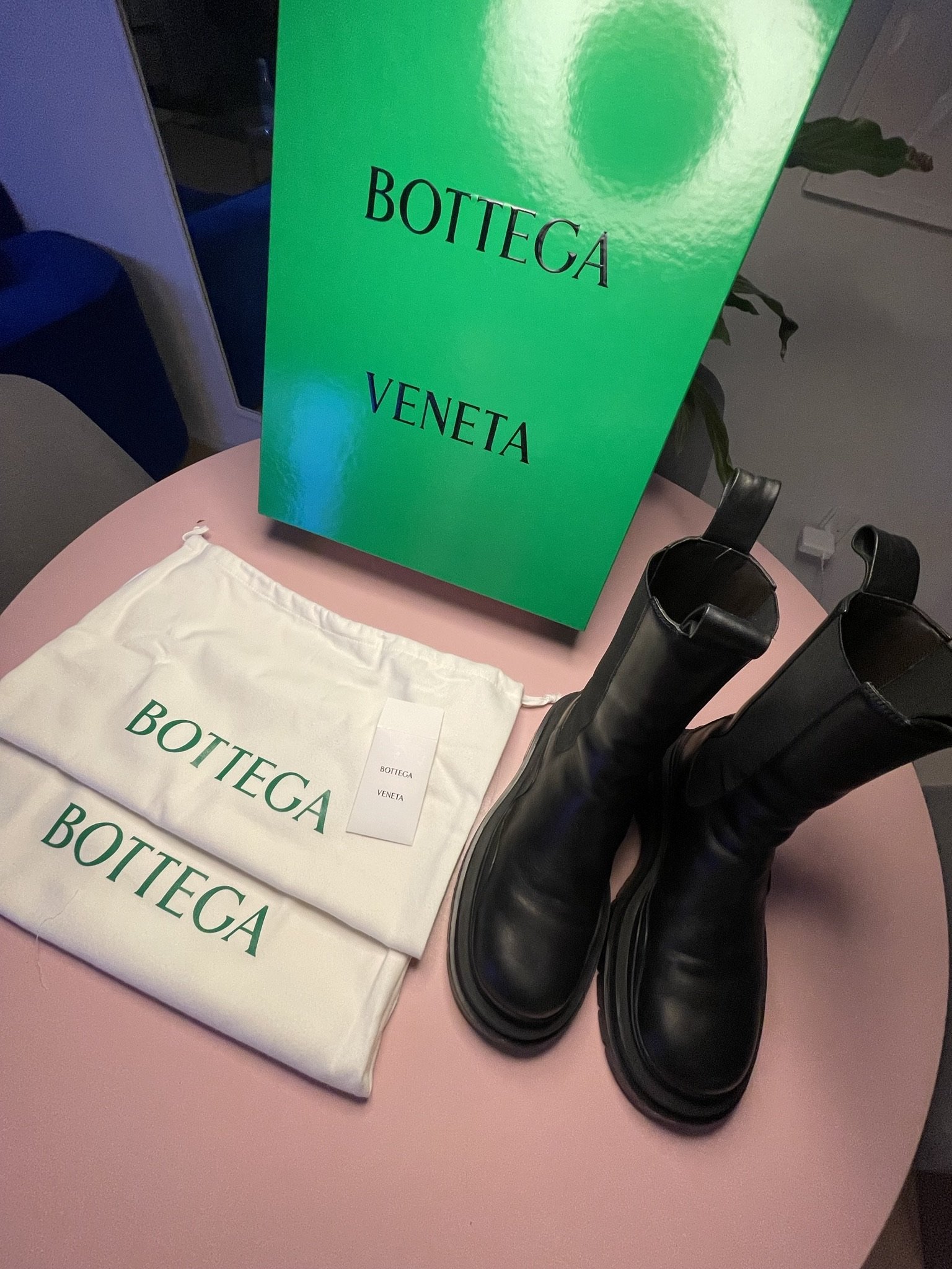 Bottega Veneta støvler, 5.000 kr.