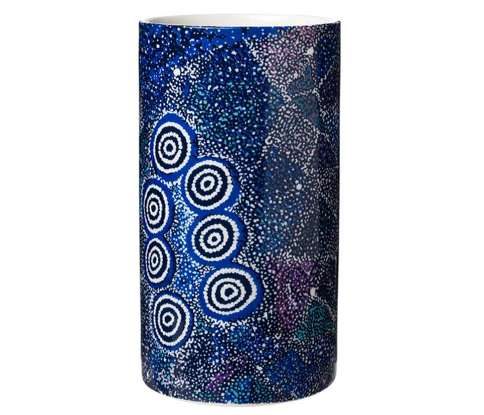 Aboriginal art gallery UK - Alma Nungarrayi Granites Vase