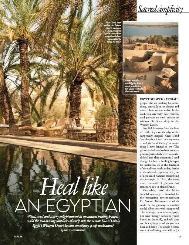 Me - as featured in Tatler!!!!