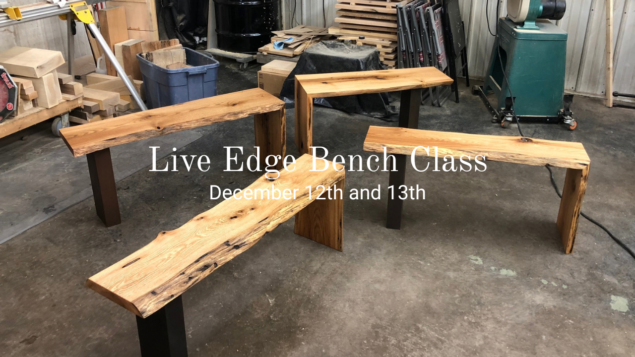 Live Edge Bench