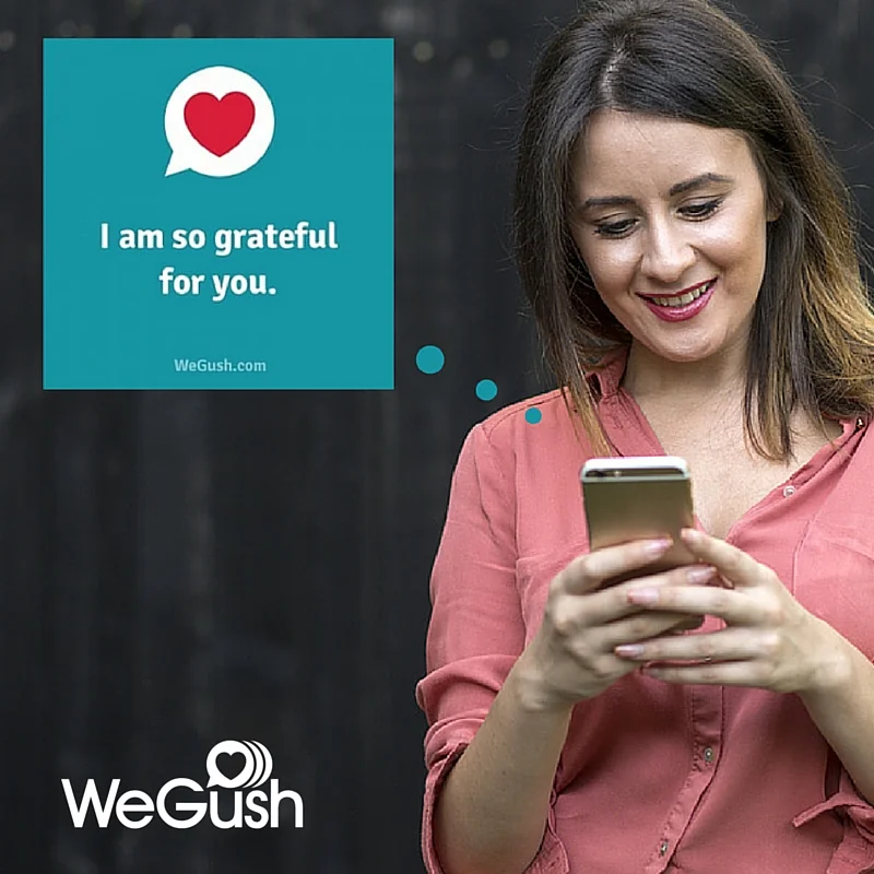 WeGush Gratitude App