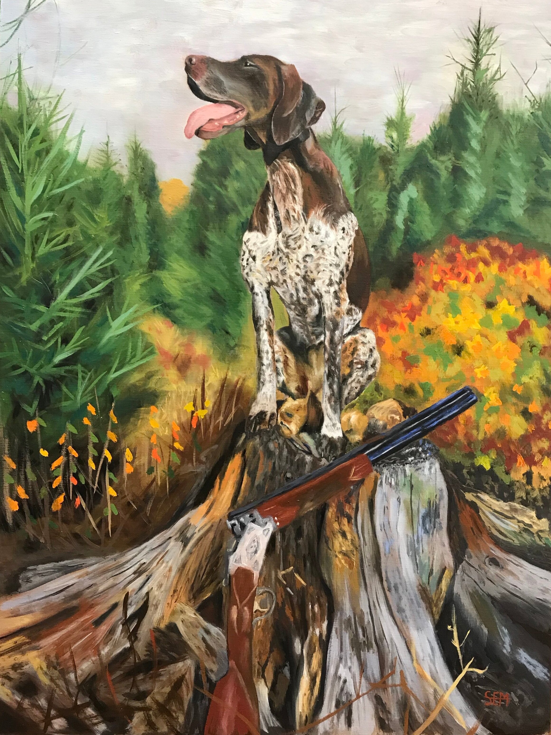 Gone Hunting - Oil