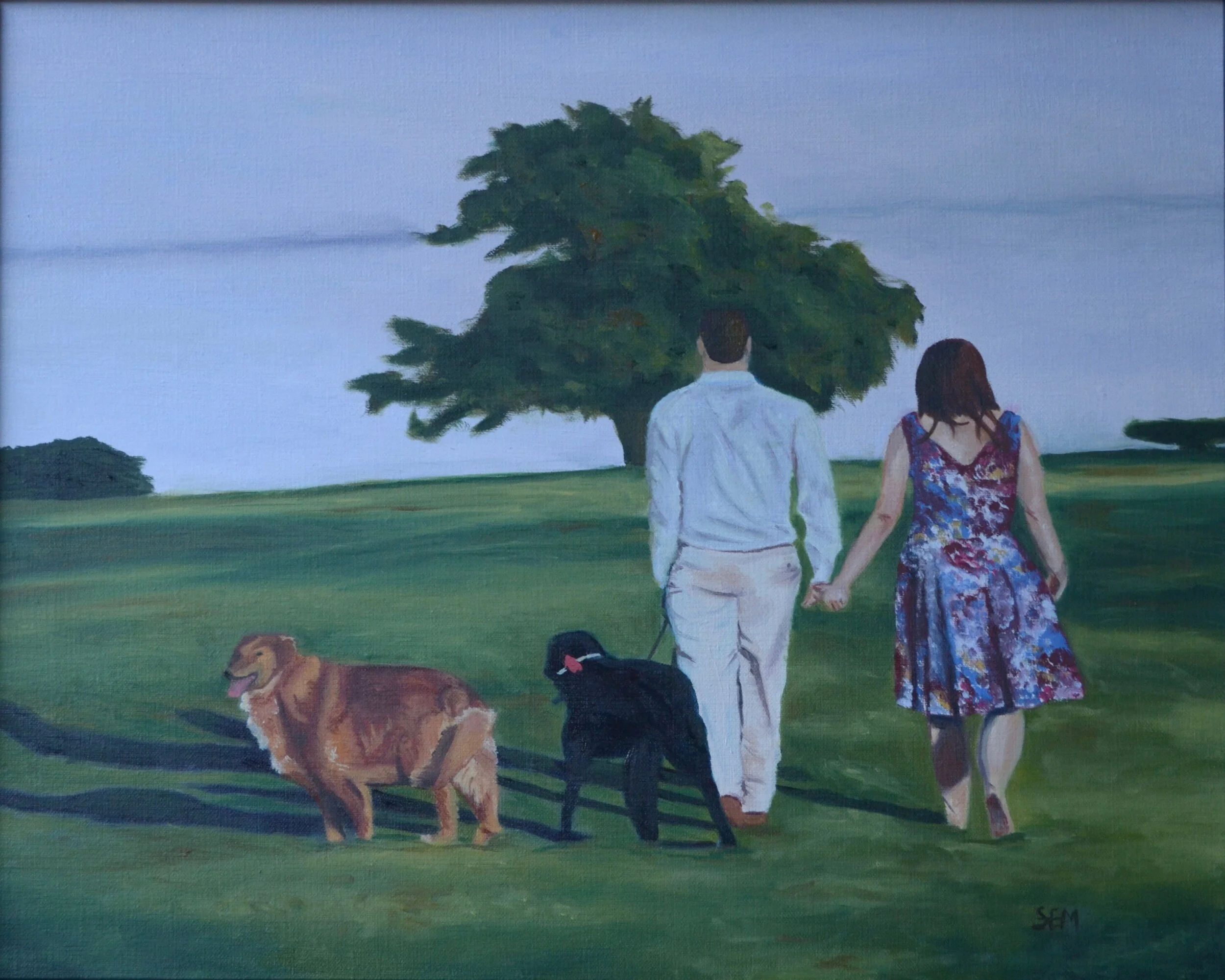 Jenny & Josh - Oil