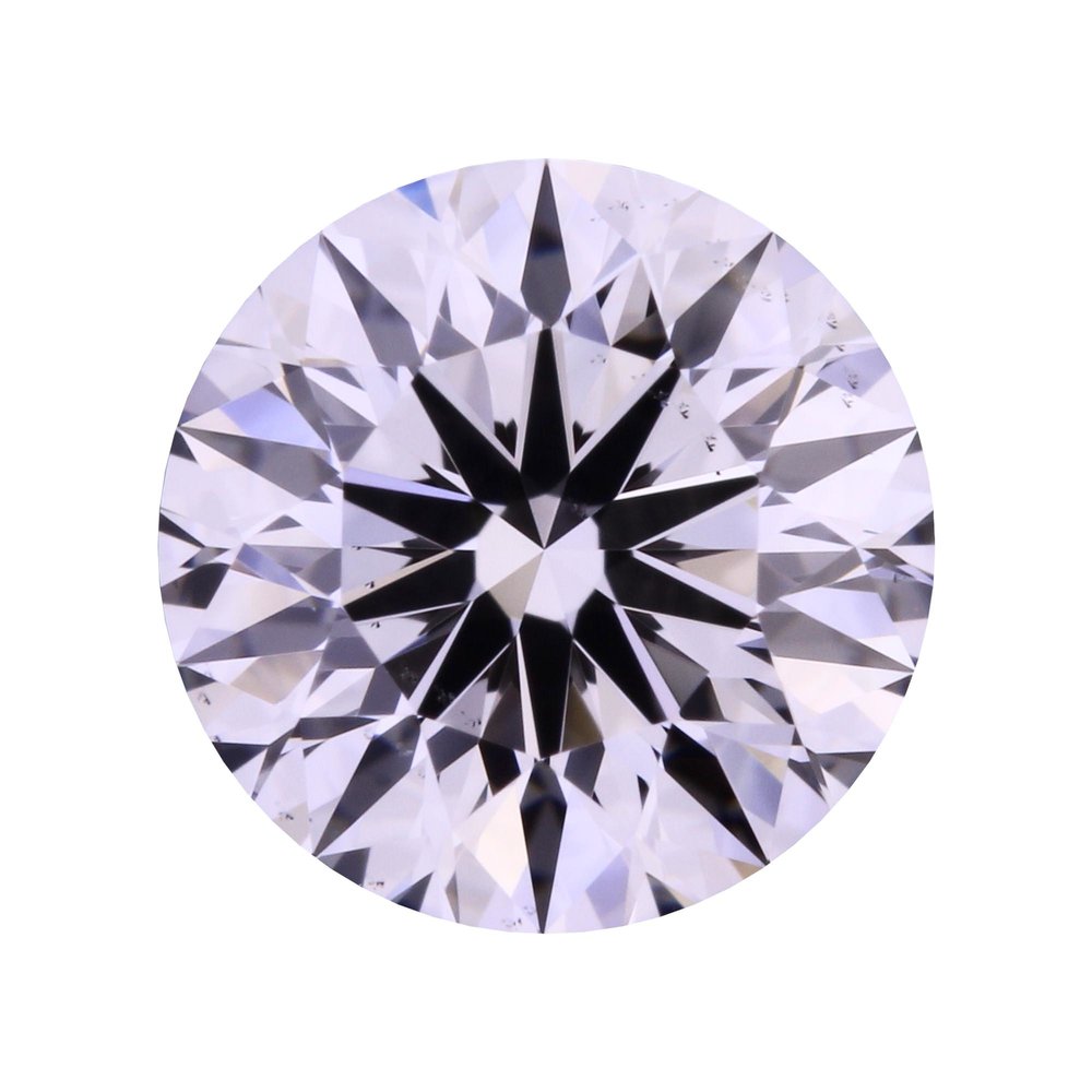 0.72ct. GVS2 Solasfera® Round Diamond — David S. Diamonds