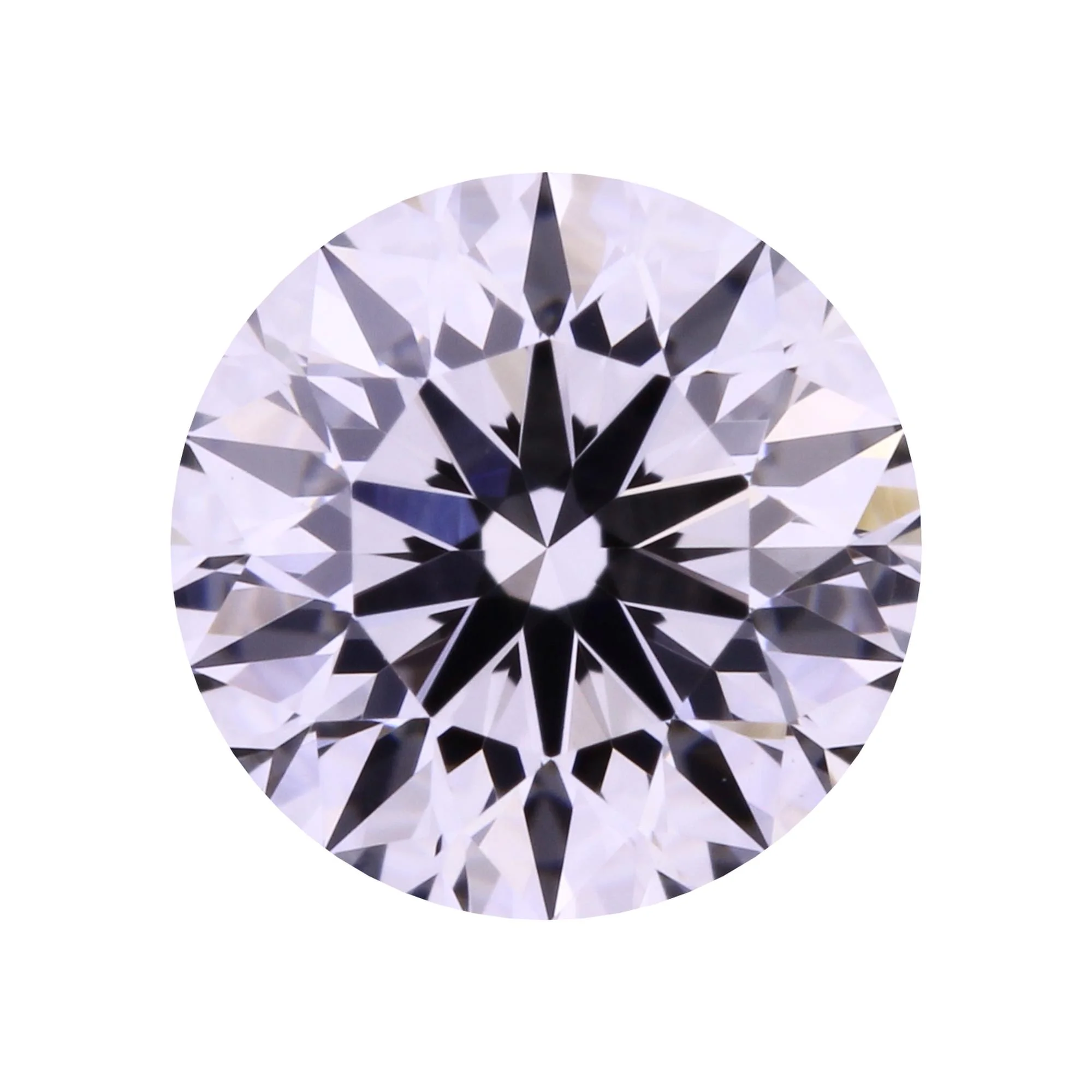 0.52ct. GVS1 Solasfera® Round Diamond — David S. Diamonds