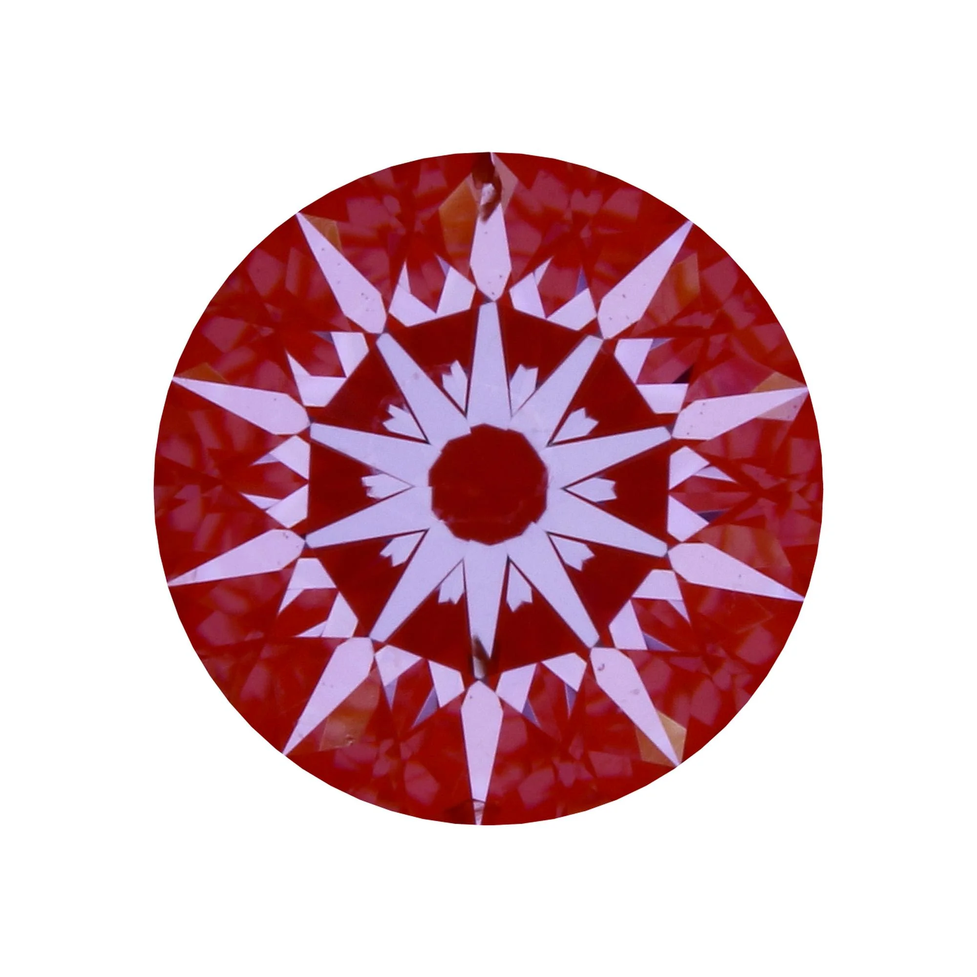 0.61ct. HSI1 Solasfera® Round Diamond — David S. Diamonds