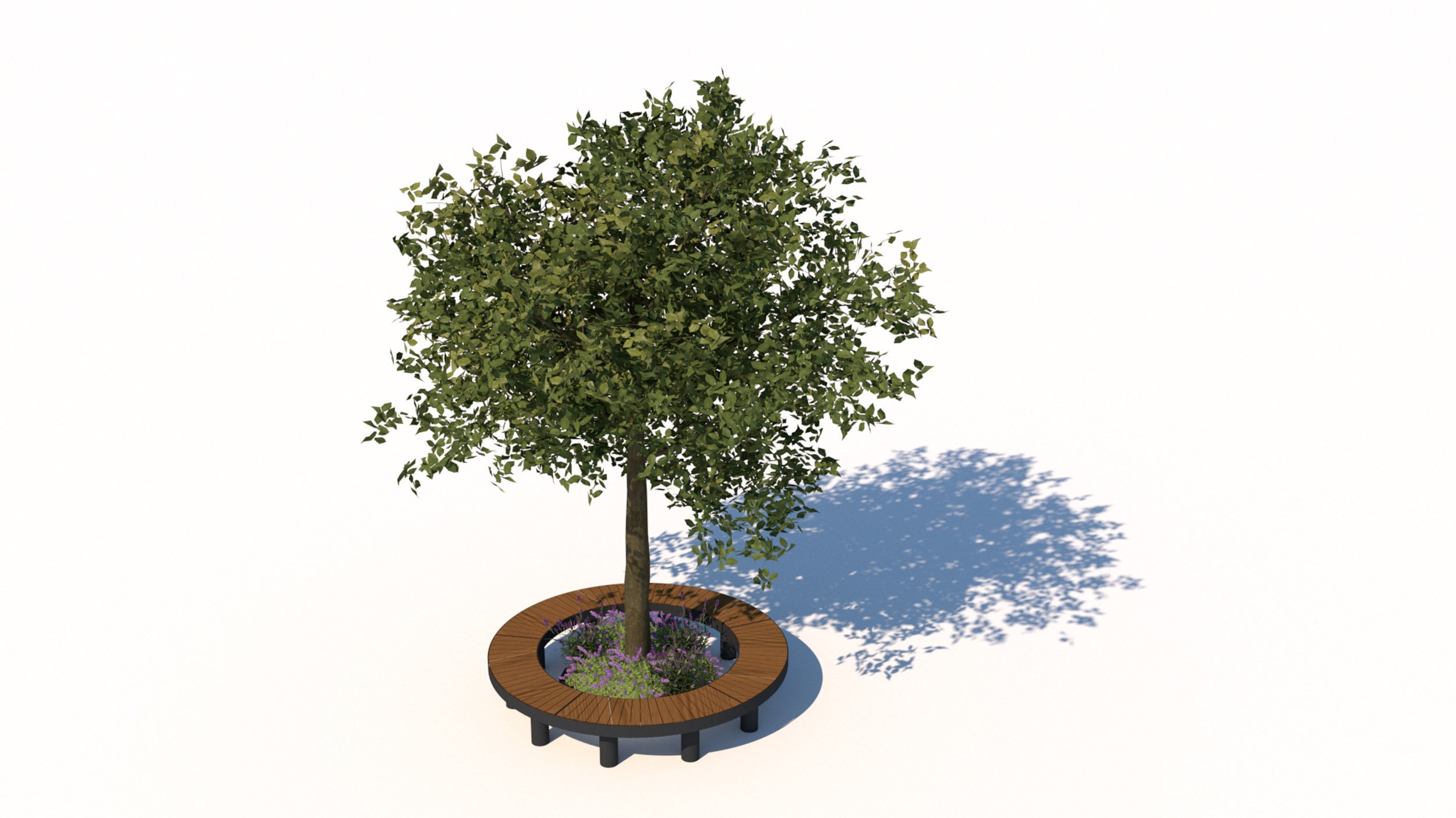 Tree circle wo planter 14 Elements perspektiv.jpg