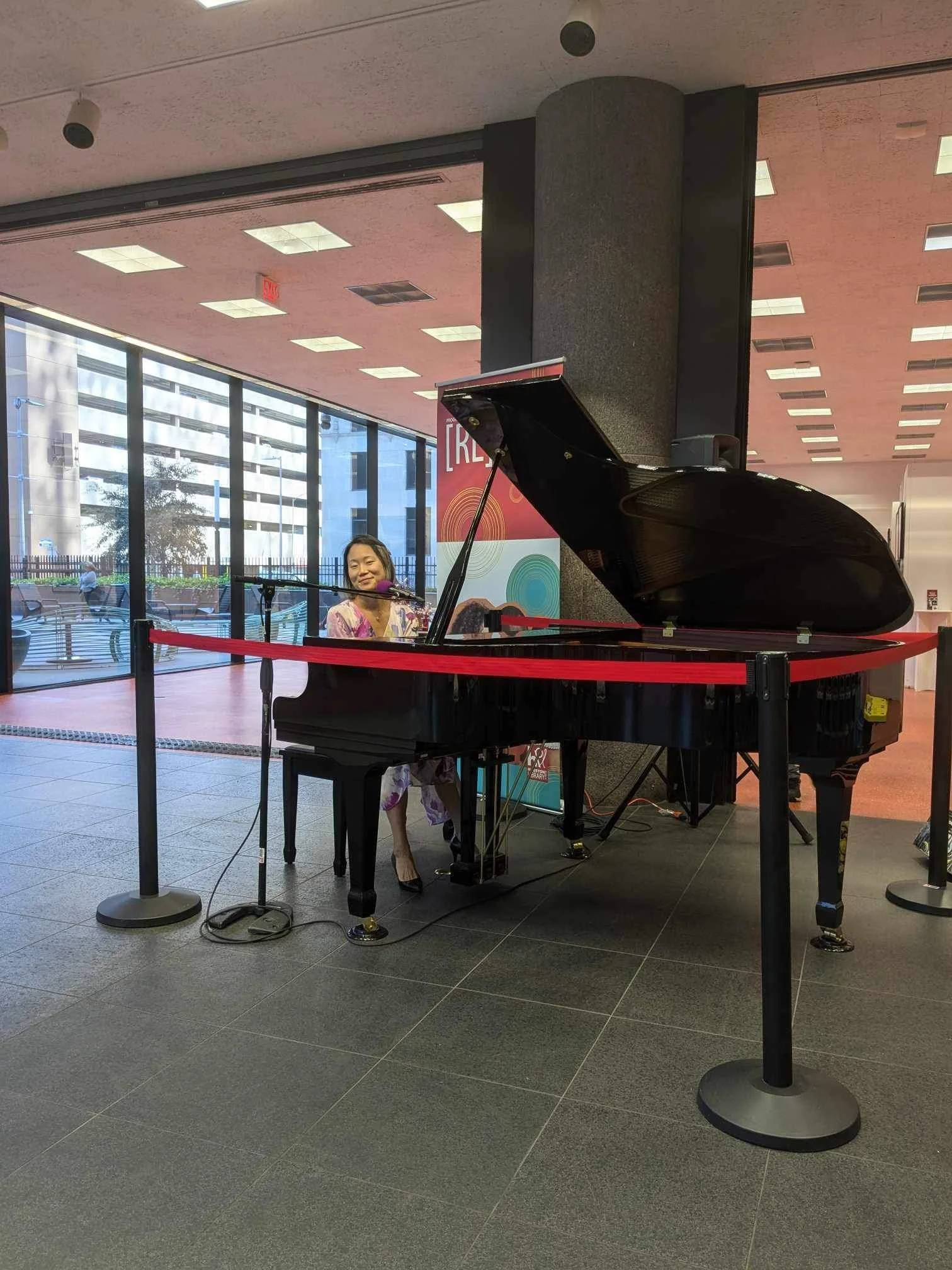 Be okay with where you are. 